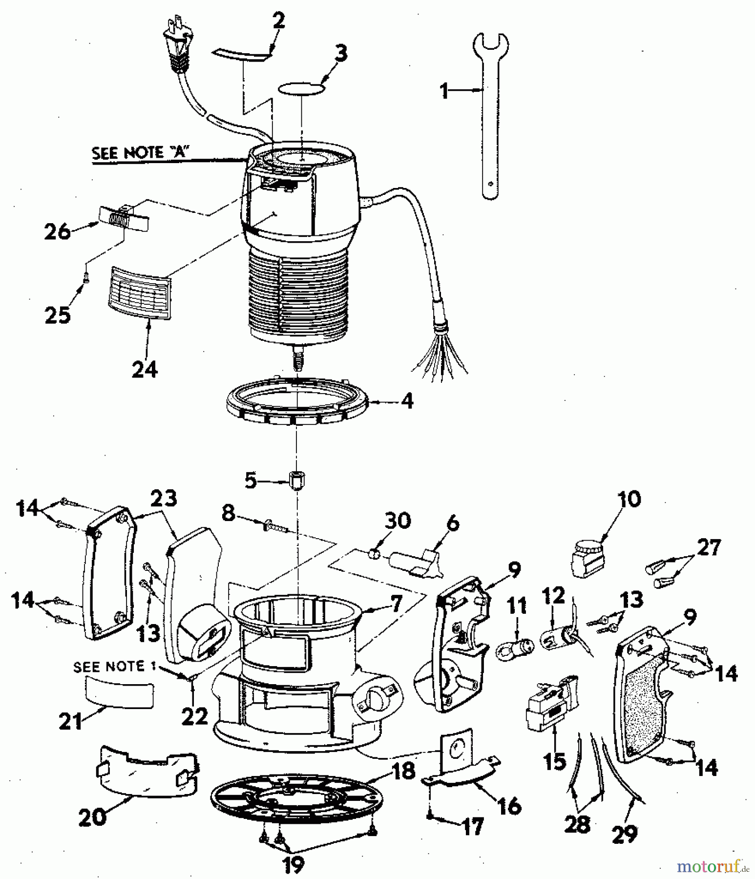 CRAFTSMAN Divers CRAFTSMAN ROUTER 315.174771 Seite 2
