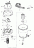 CRAFTSMAN 16G WET/DRY VAC 113.179740 Ersatzteile Seite 1