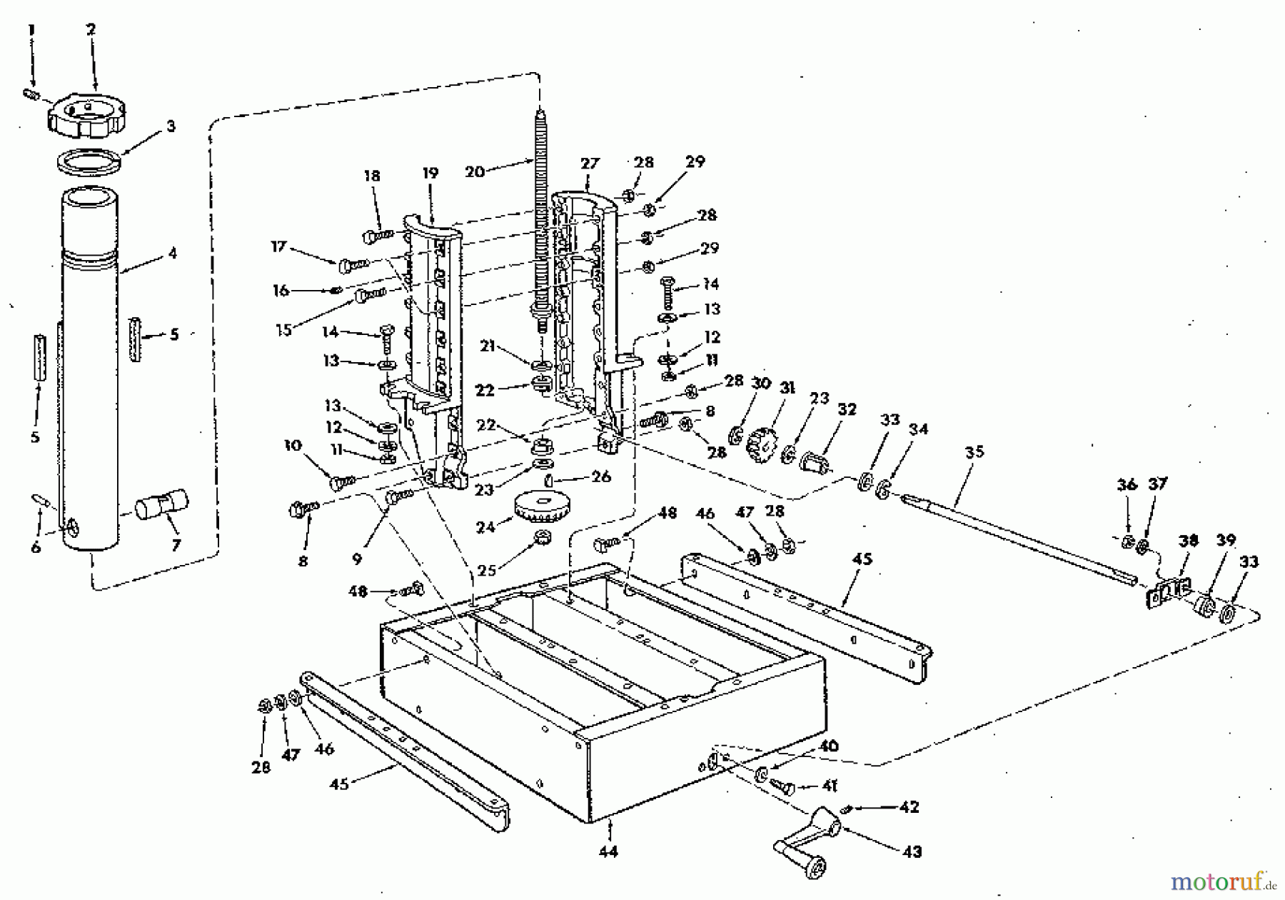 CRAFTSMAN Divers 10-INCH RADIAL SAW 113.197731 Seite 3
