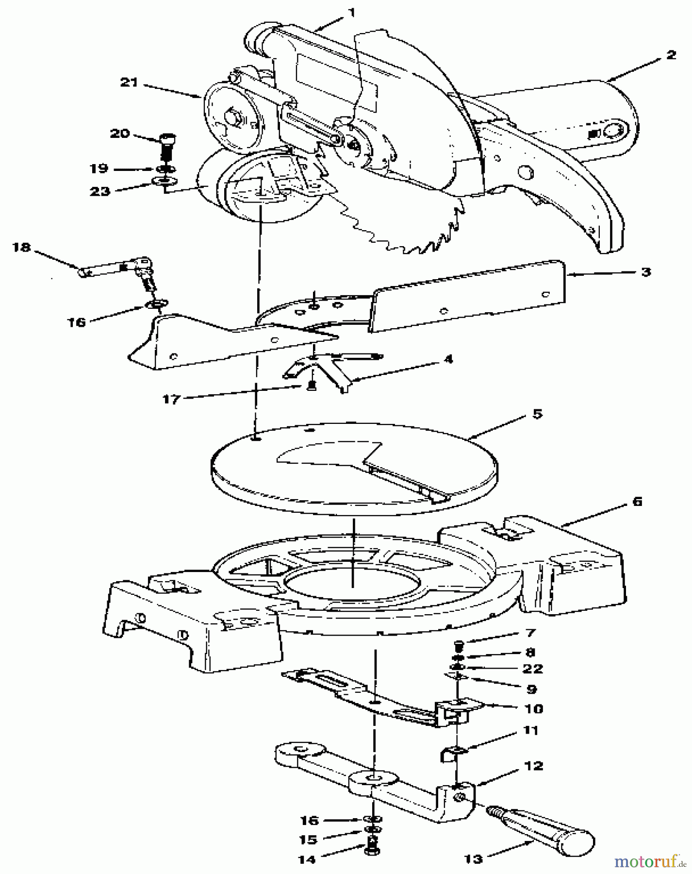  CRAFTSMAN Divers MITER SAW 113.234651 Seite 1