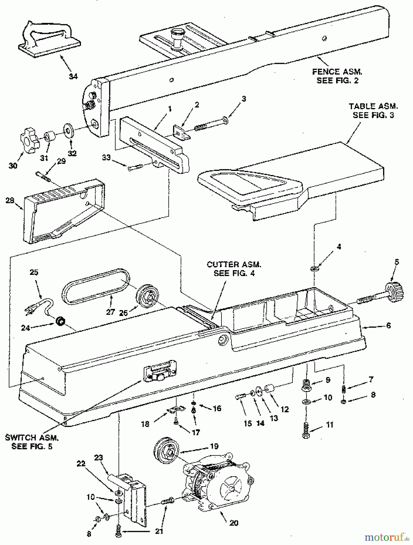 CRAFTSMAN Divers JOINTER/PLANER 113.232210 Seite 1