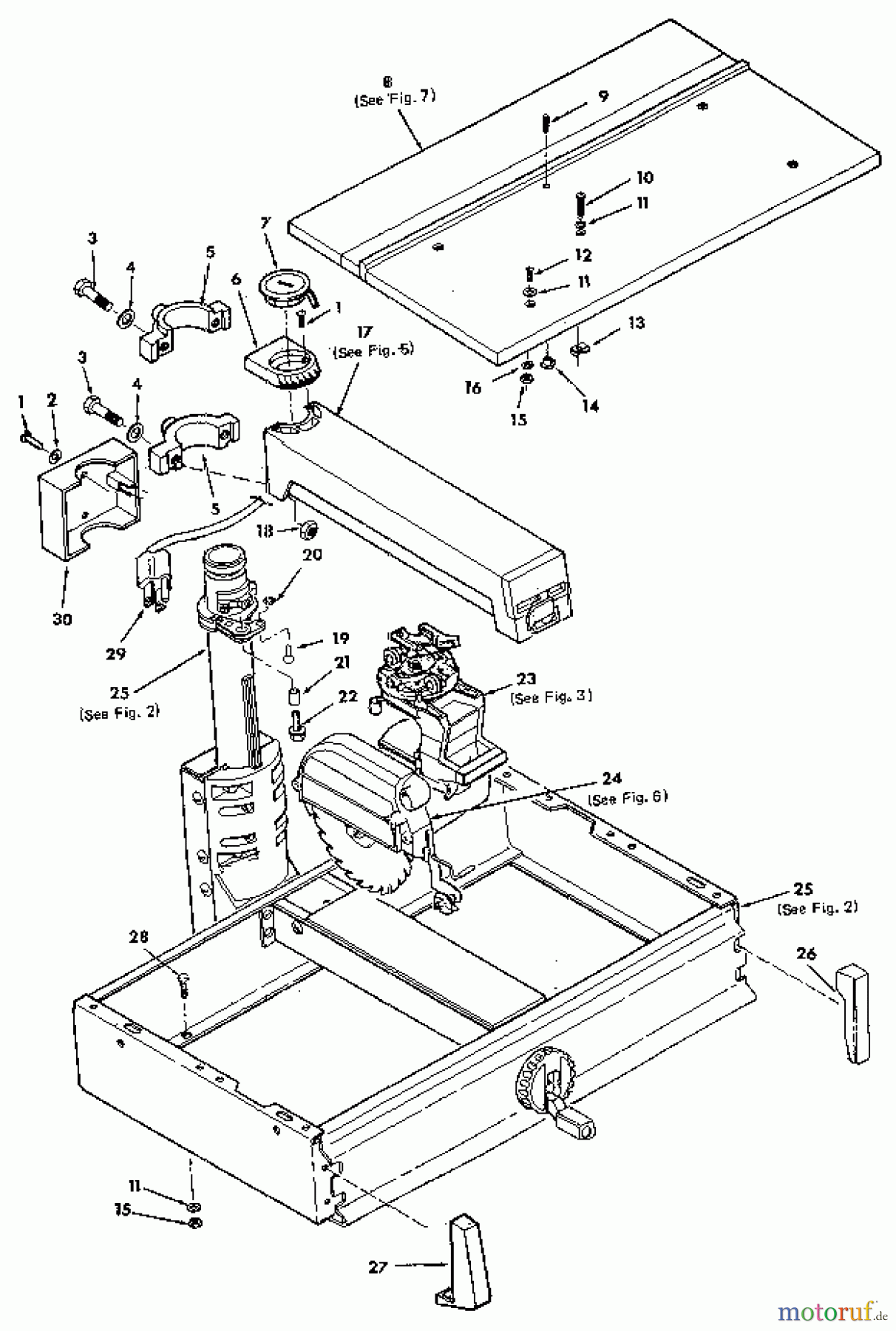 CRAFTSMAN Divers RADIAL SAW 113.197160 Seite 1