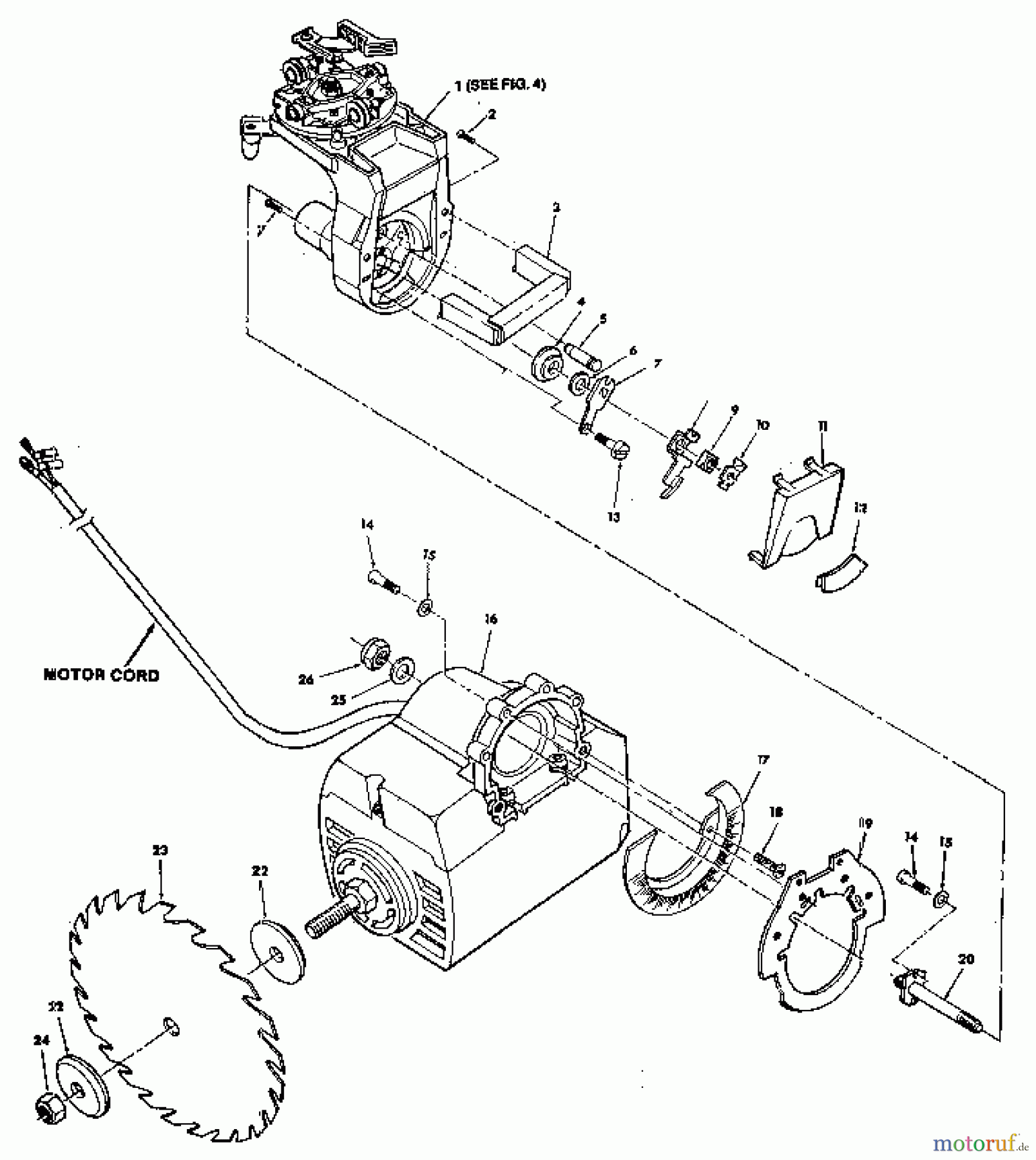 CRAFTSMAN Divers RADIAL SAW 113.197160 Seite 3