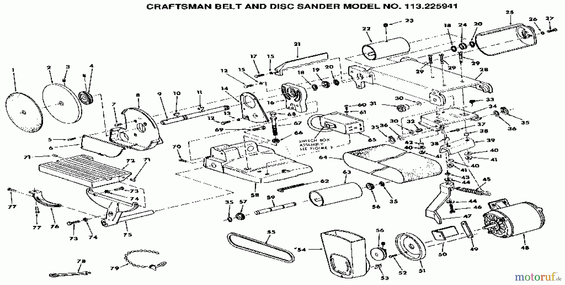 CRAFTSMAN Divers SCHEIBENSCHLEIFER 113.X225941 Seite 2