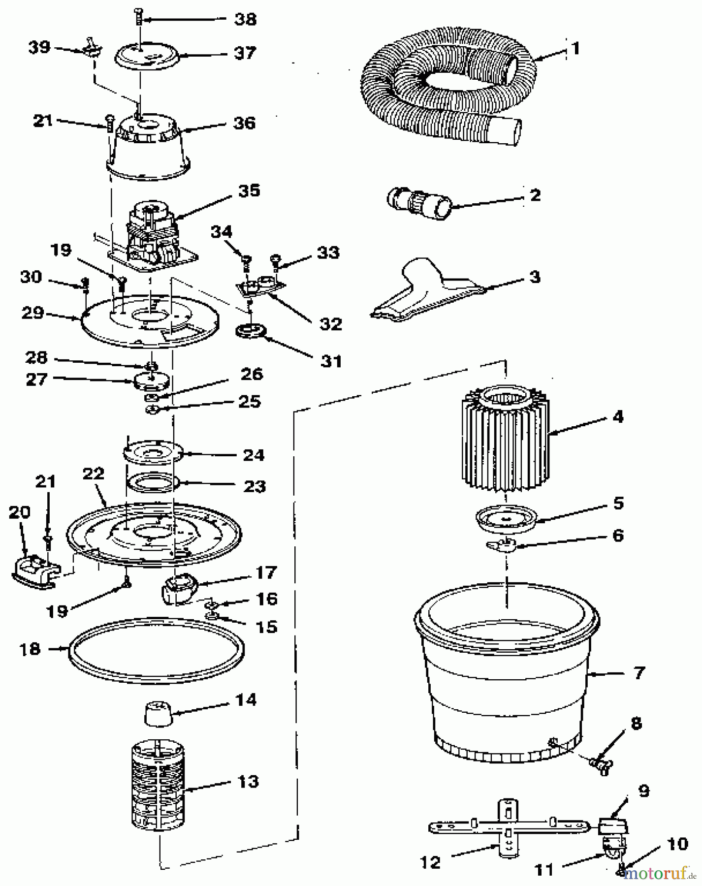  CRAFTSMAN Divers WET/DRY VAC 113.176580 Seite 1
