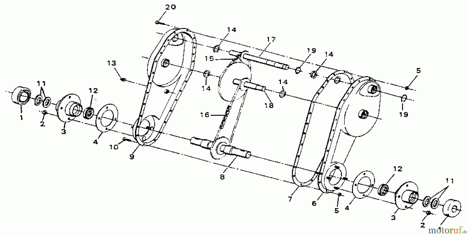 CRAFTSMAN Divers TILLER ATTACHMENT 842.252440 Seite 2