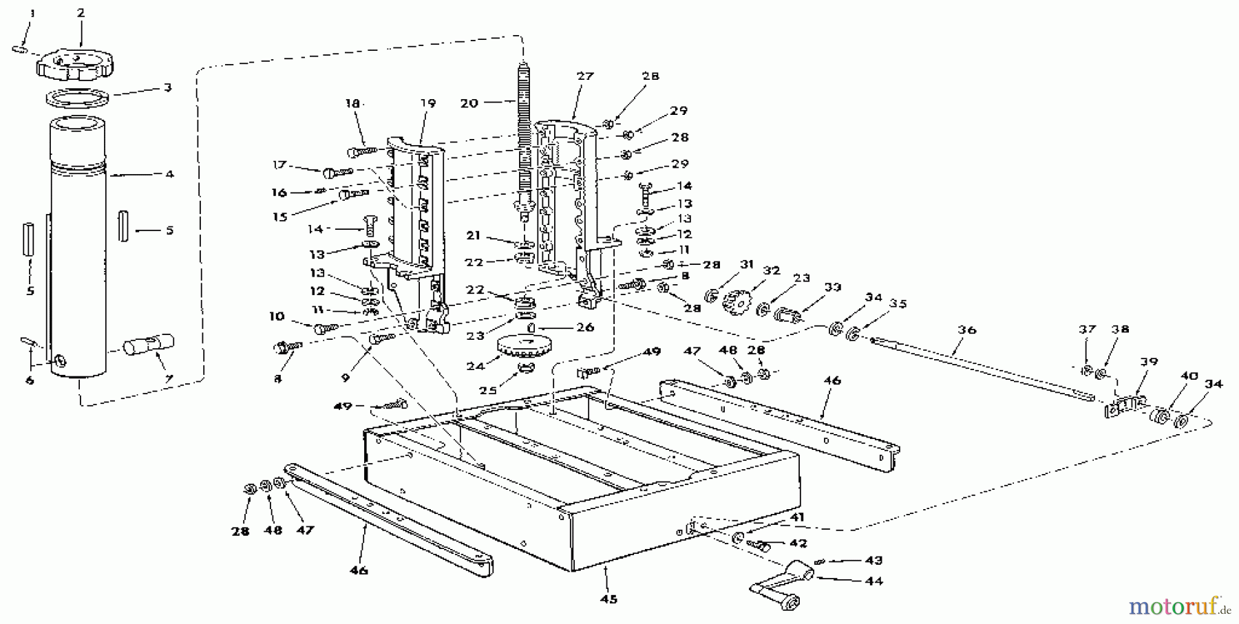 CRAFTSMAN Divers RADIAL SAW 113.197732 Seite 3