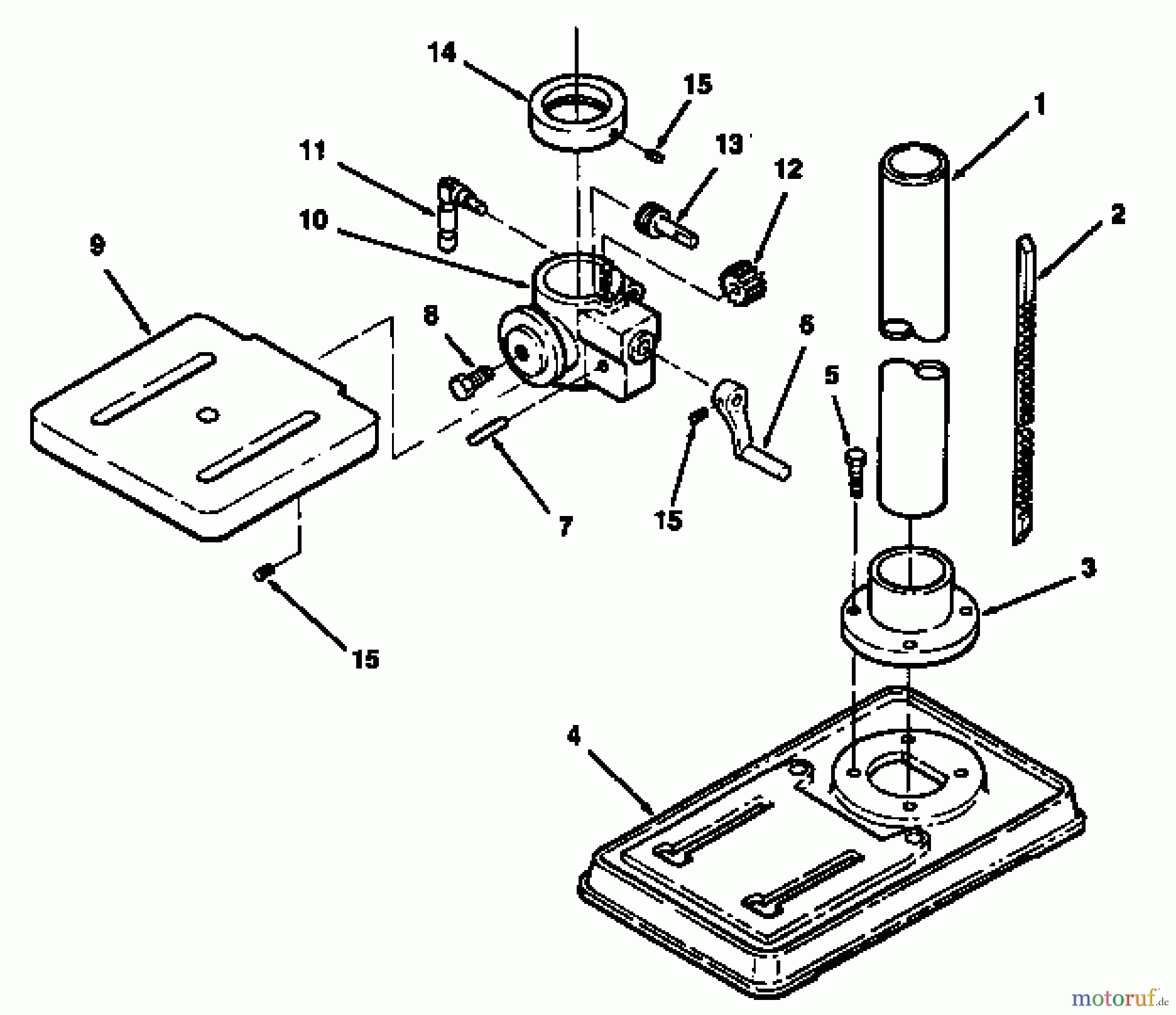  CRAFTSMAN Divers 10 DRILL PRESS 113.213092 Seite 3