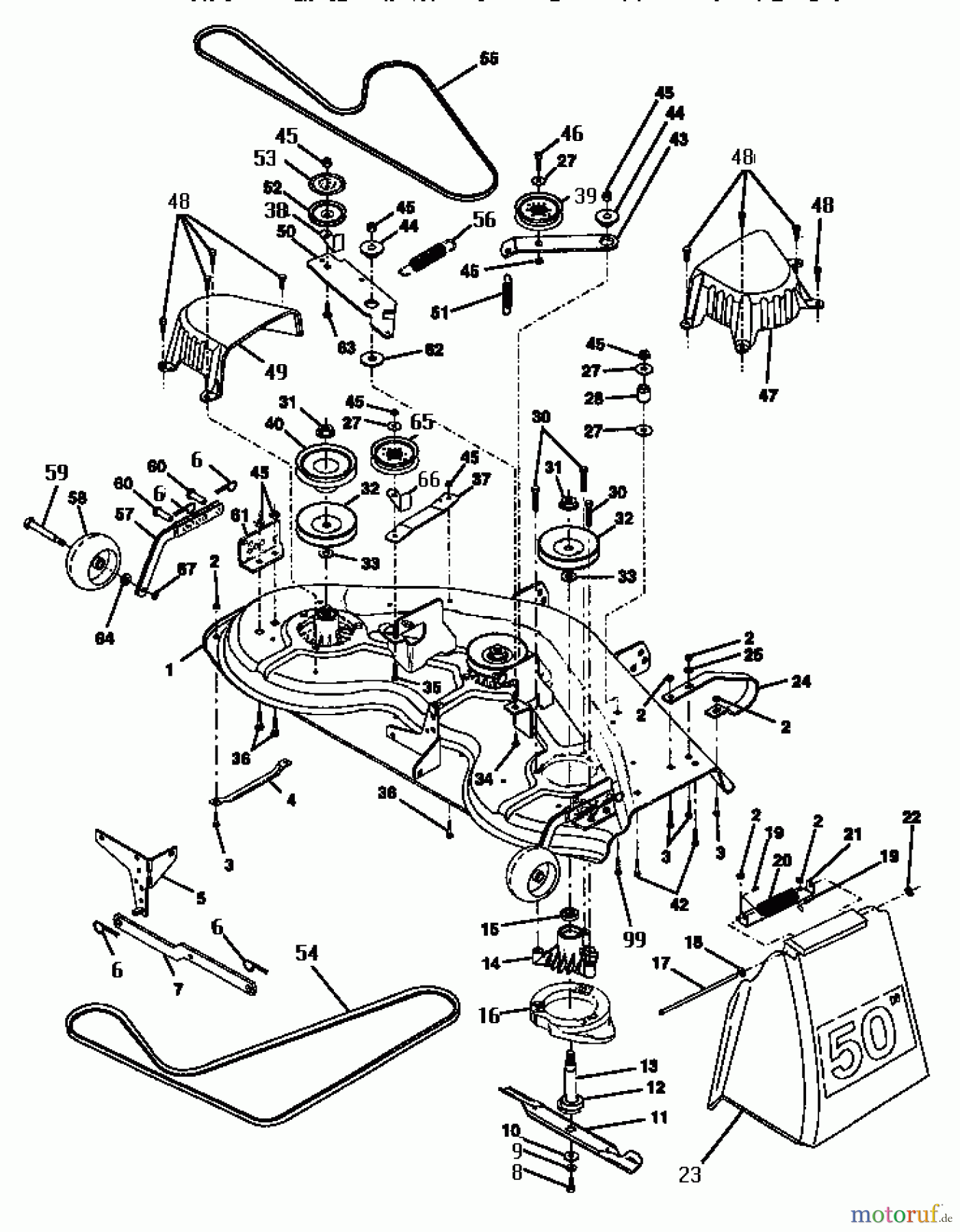 CRAFTSMAN Divers Lawn- Tractor 917.250551 Seite 10