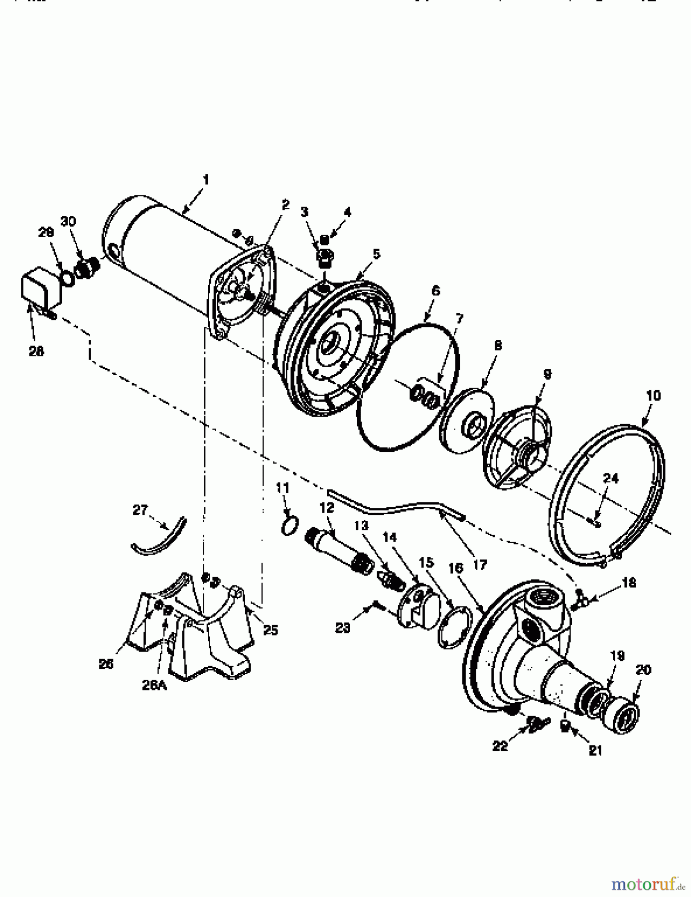 CRAFTSMAN Divers PUMPE 390.252151 Seite 1