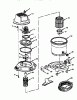 CRAFTSMAN 16G WET/DRY VAC 113.177030 Ersatzteile Seite 1