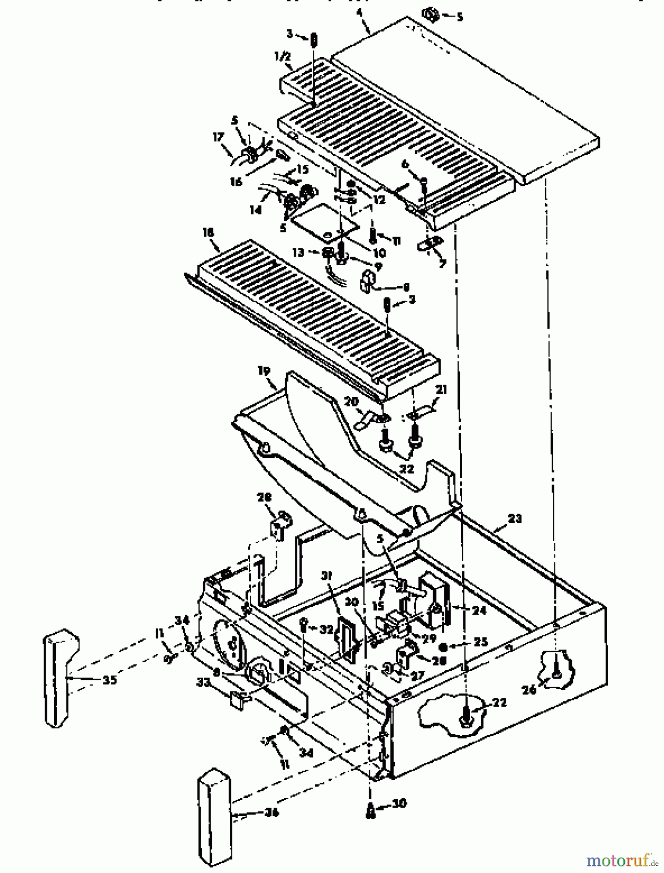 CRAFTSMAN Divers BAND SAW W/LEG SET 113.248212 Seite 2