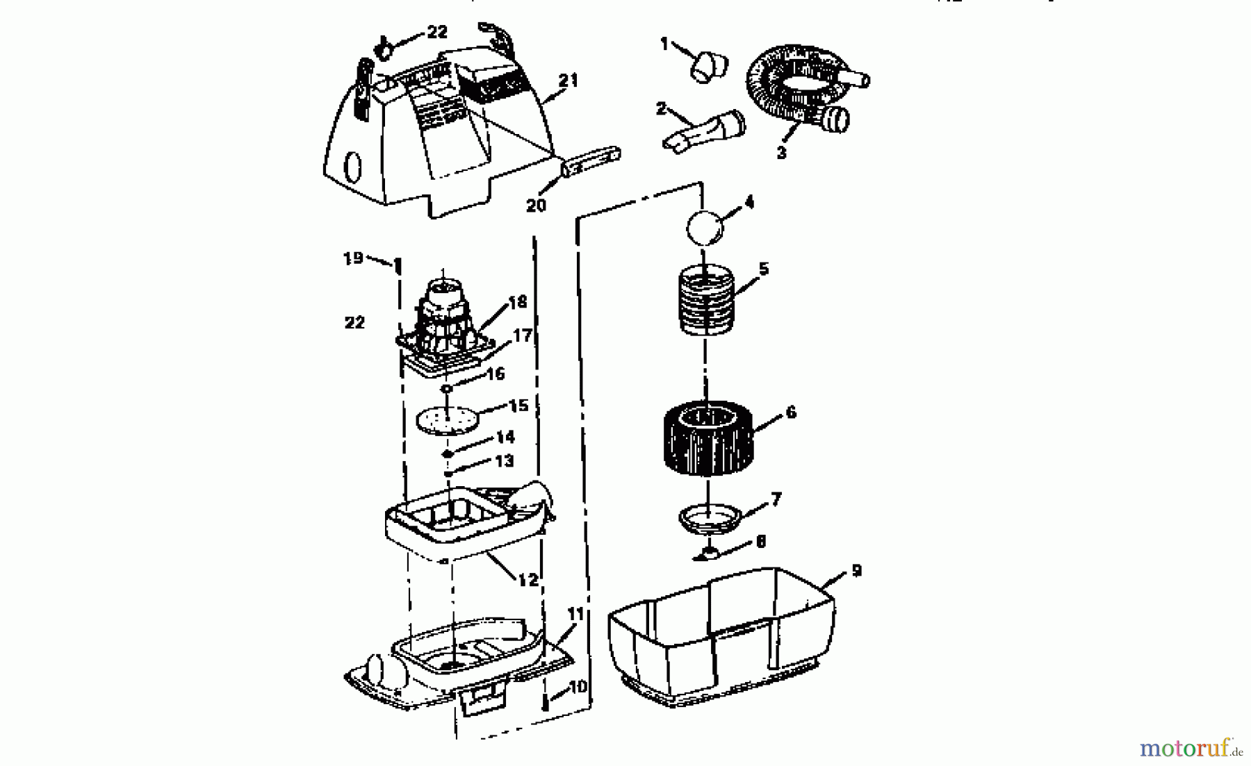  CRAFTSMAN Divers WET/DRY VAC 113.177680 Seite 1