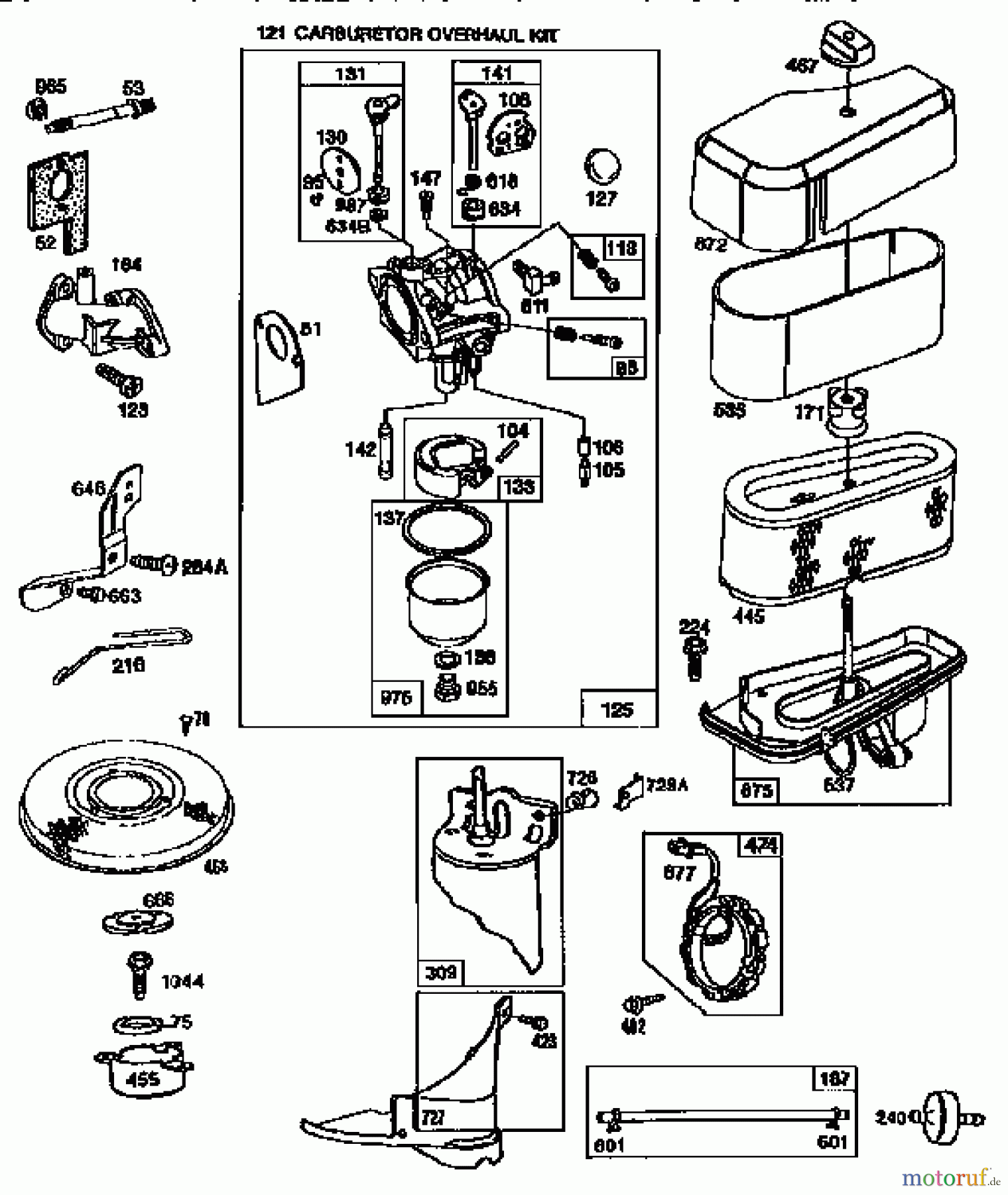  CRAFTSMAN Divers ENGINE 500.289707-0179 Seite 2