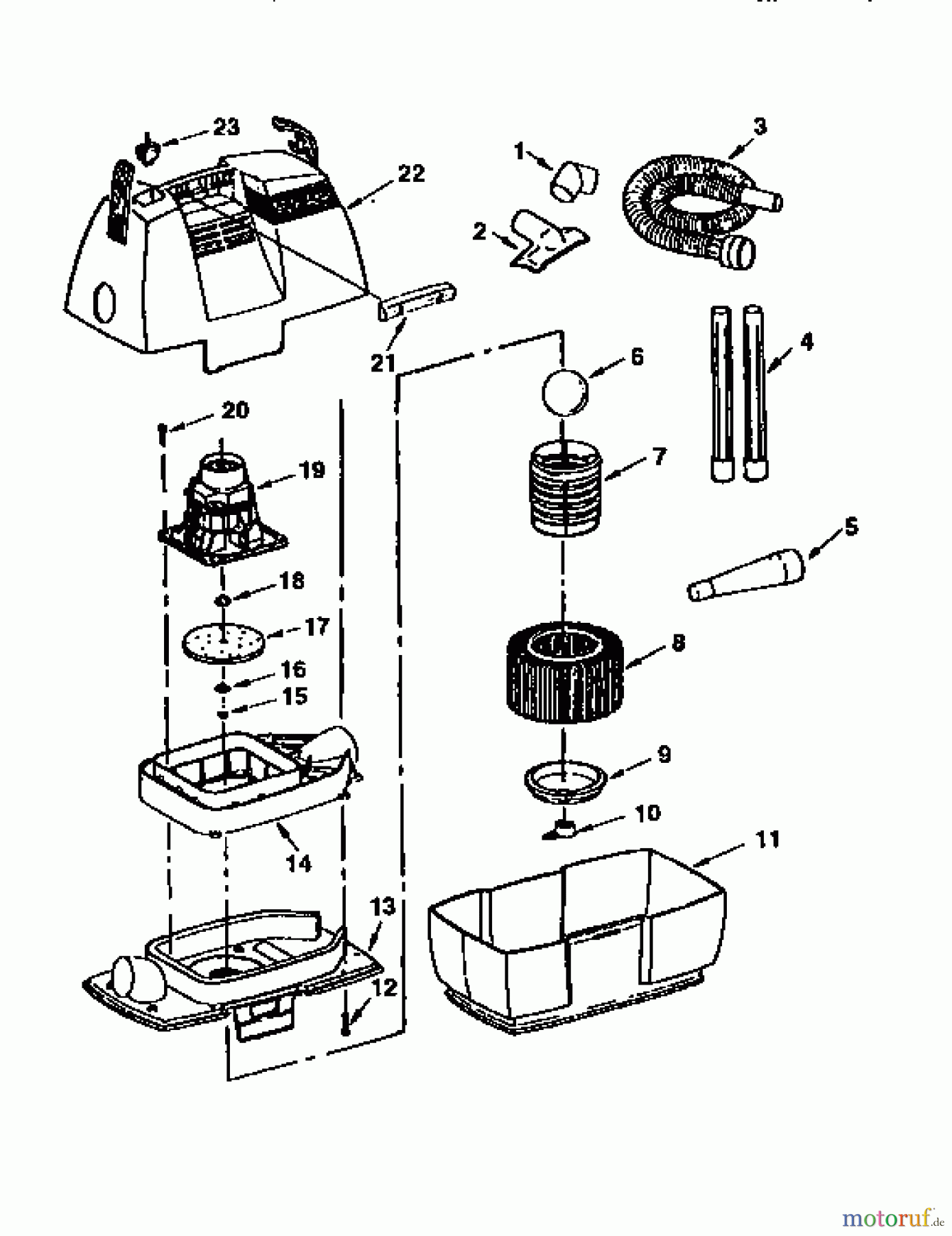  CRAFTSMAN Divers PORTABLE WET/DRY VAC 113.177300 Seite 1