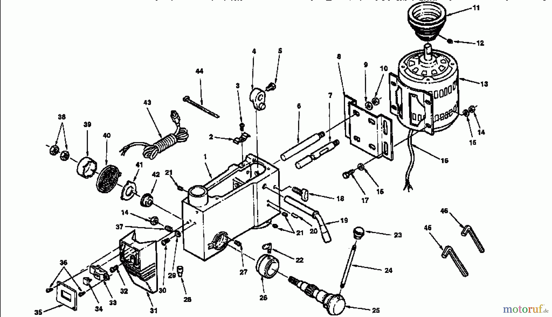 CRAFTSMAN Divers 13 BENCH DRILL 113.213030 Seite 1