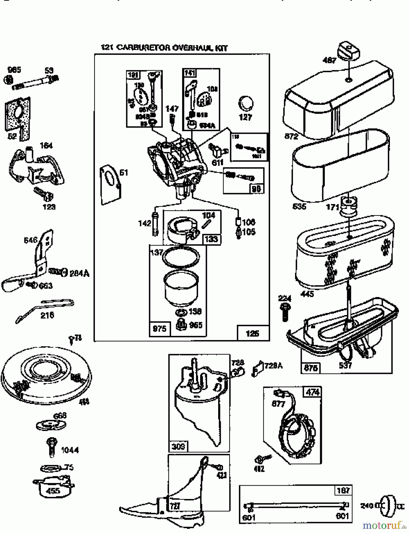CRAFTSMAN Divers CRAFTSMAN ENGINE 500.289707-0689-01 Seite 2