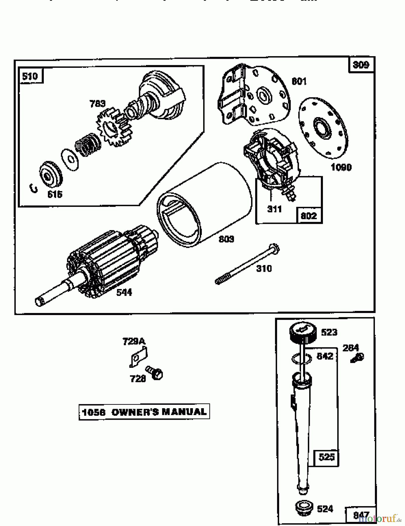 CRAFTSMAN Divers CRAFTSMAN ENGINE 500.289707-0689-01 Seite 3