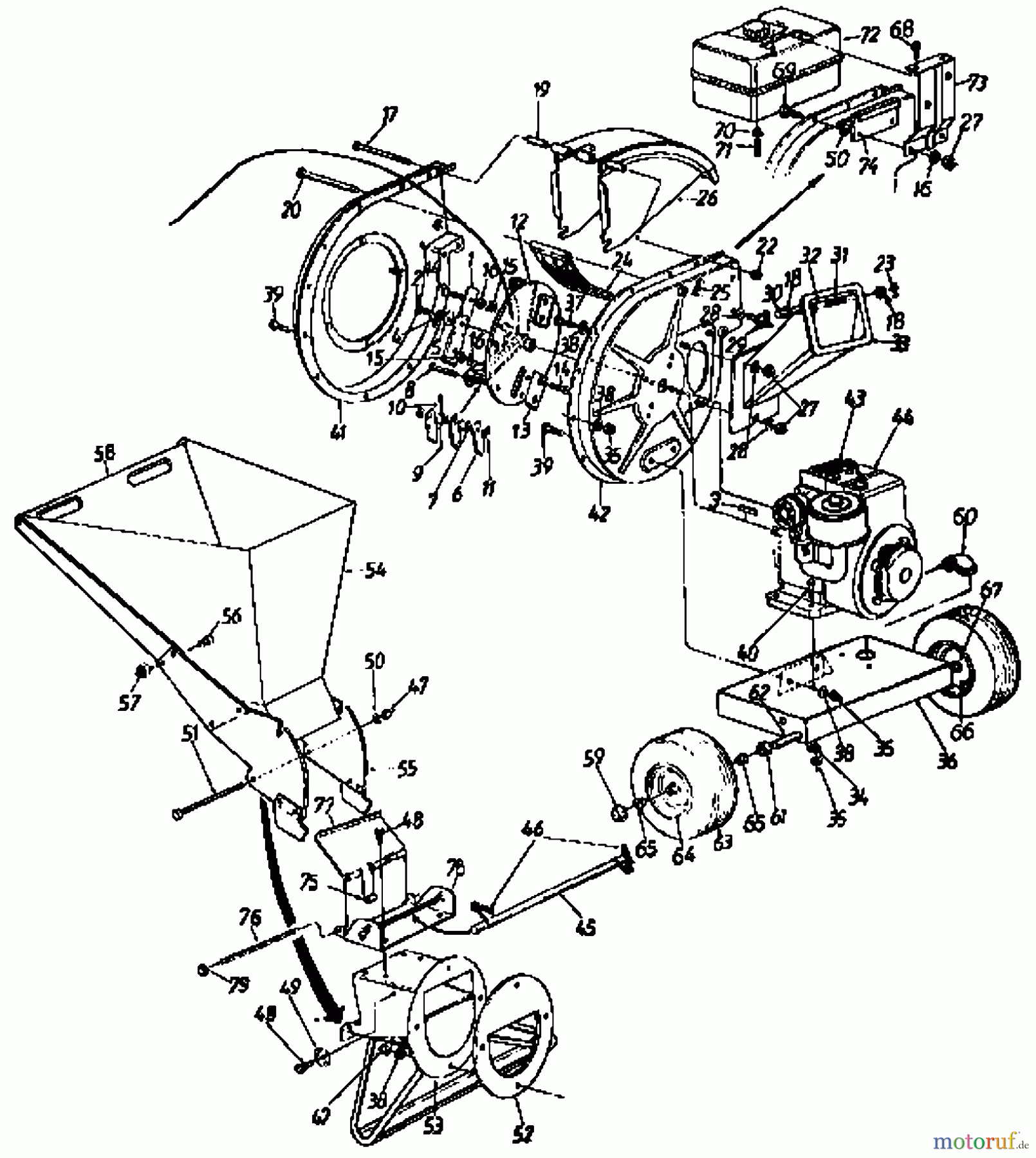 CRAFTSMAN Divers CHIPPER-SHREDDER 247.795860 Seite 1