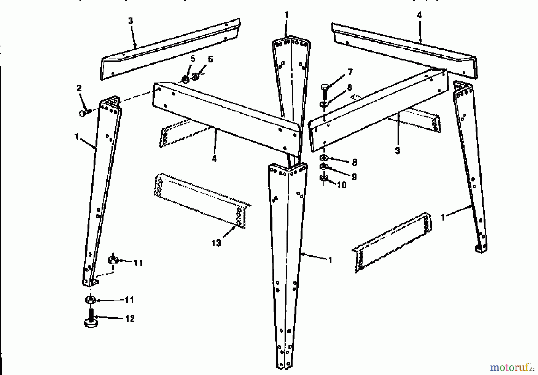 CRAFTSMAN Divers 10 RADIAL SAW 113.196380 Seite 6