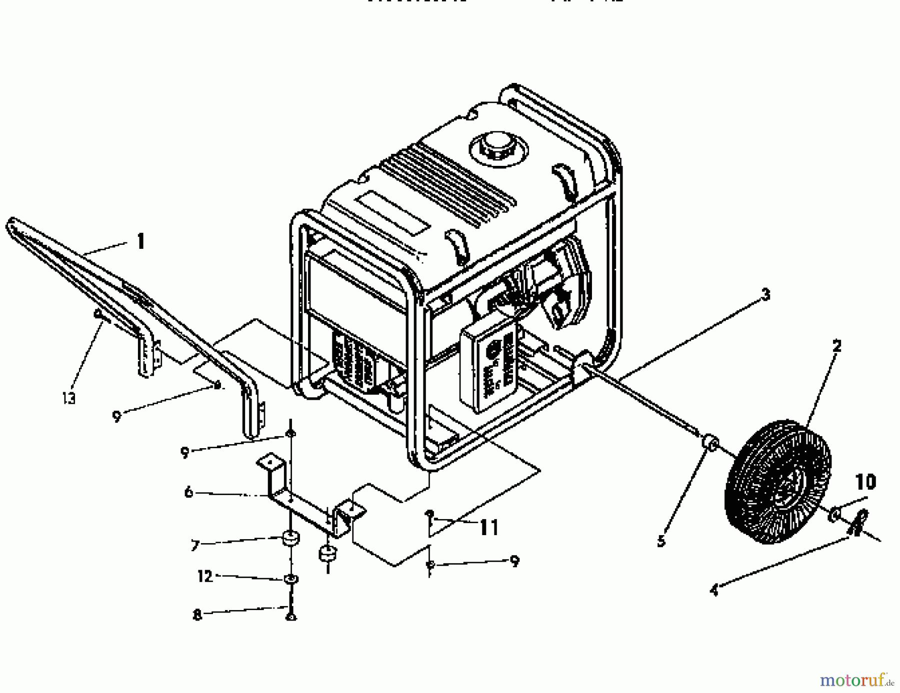 CRAFTSMAN Divers 6500W AC GENERATOR 580.327291 Seite 5