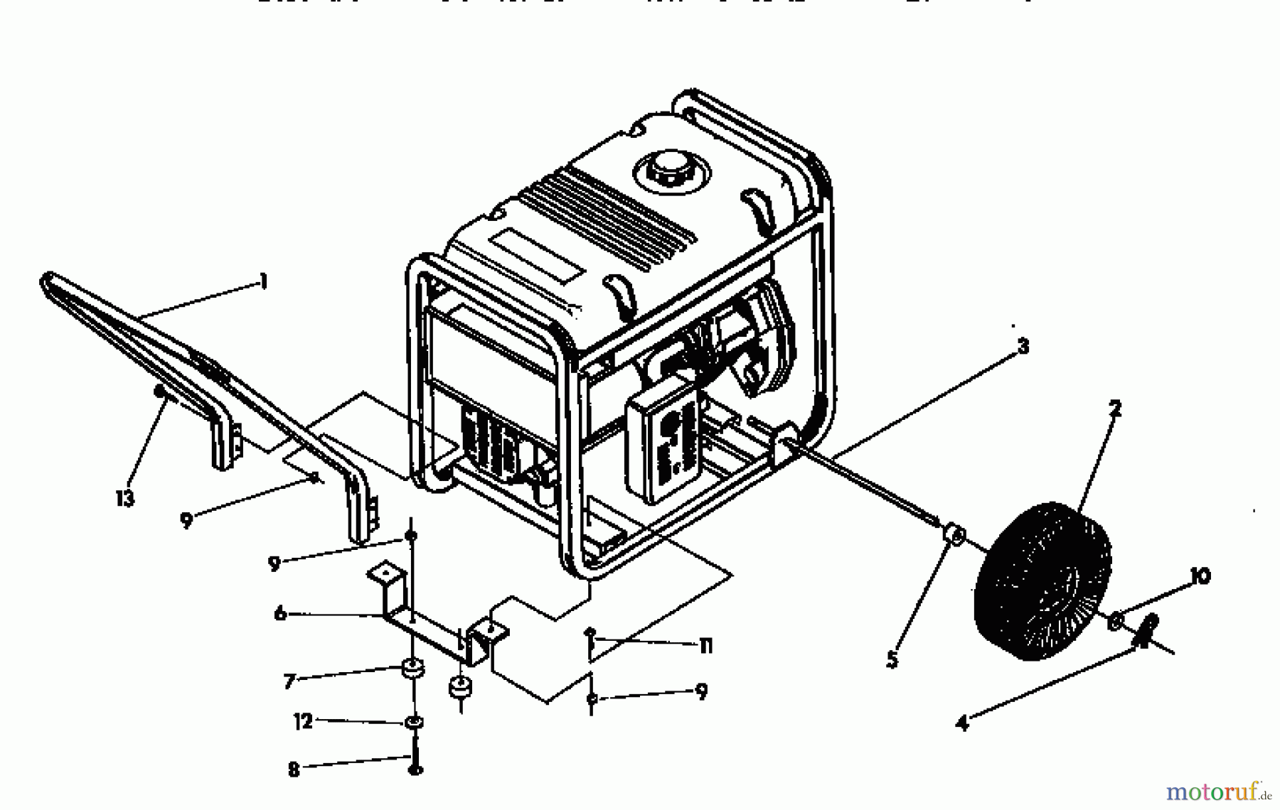 CRAFTSMAN Divers 5500W DLUXE AC GENER 580.327281 Seite 5