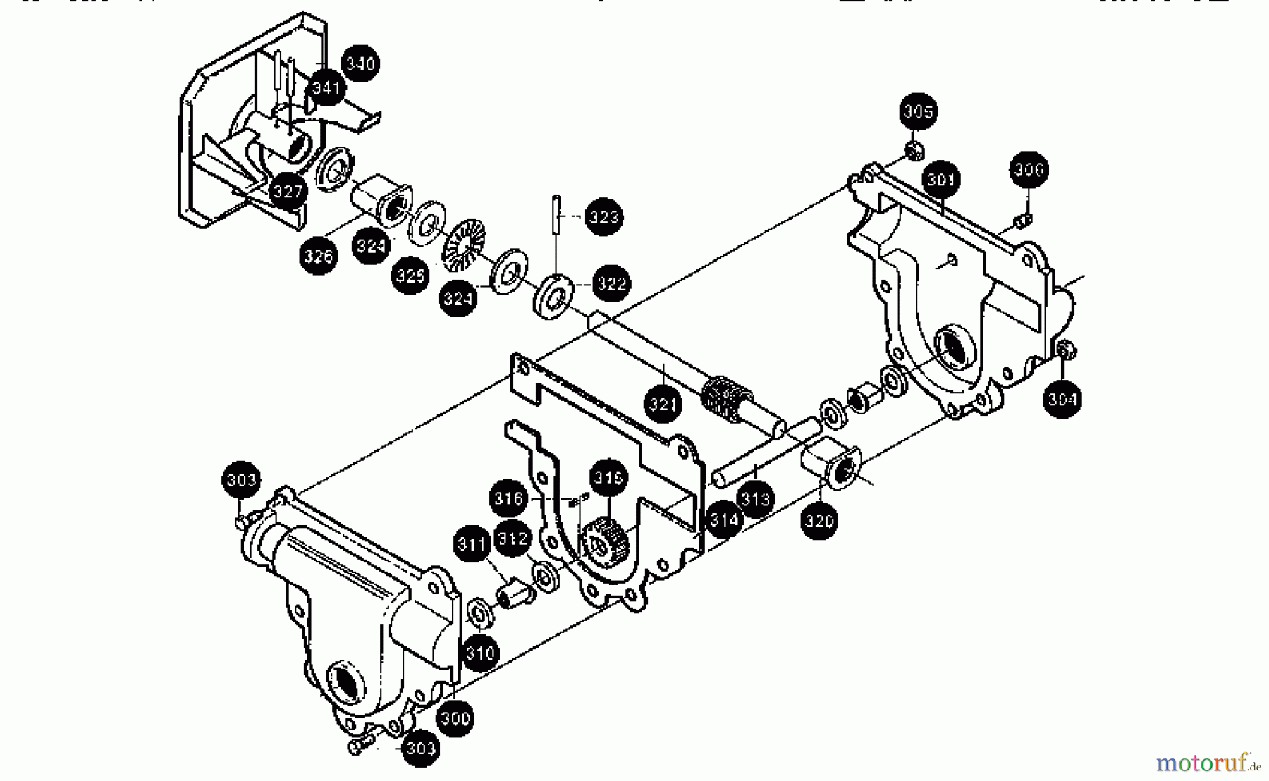 CRAFTSMAN Divers 5 HP SNOW THROWER 536.884790 Seite 4