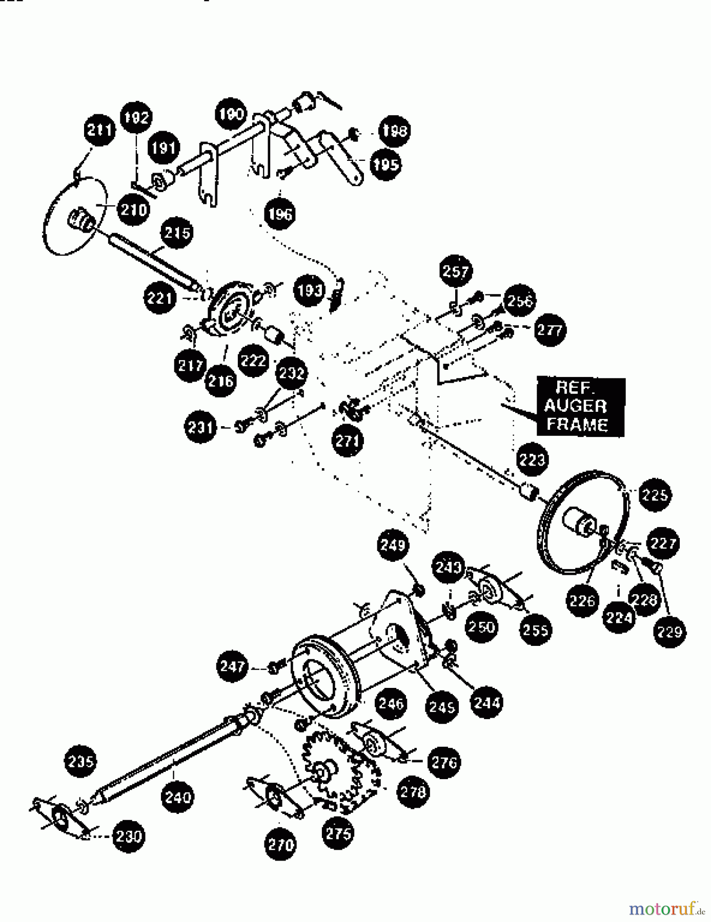 CRAFTSMAN Divers GAS SNOWTHROWER 536.886180 Seite 4