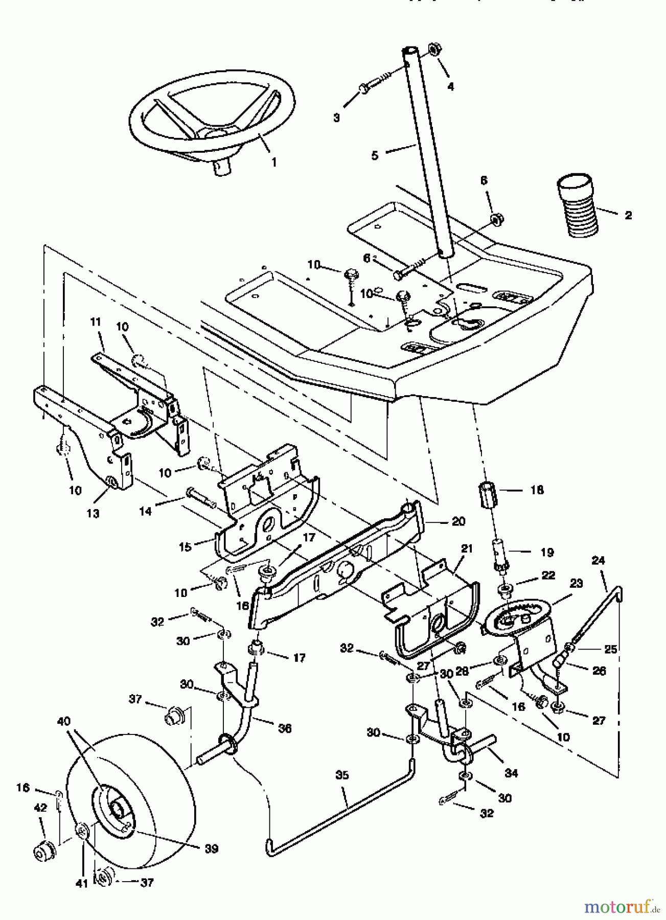 CRAFTSMAN Divers 10HP 30 MOWR/MULCHER 502.270110 Seite 3
