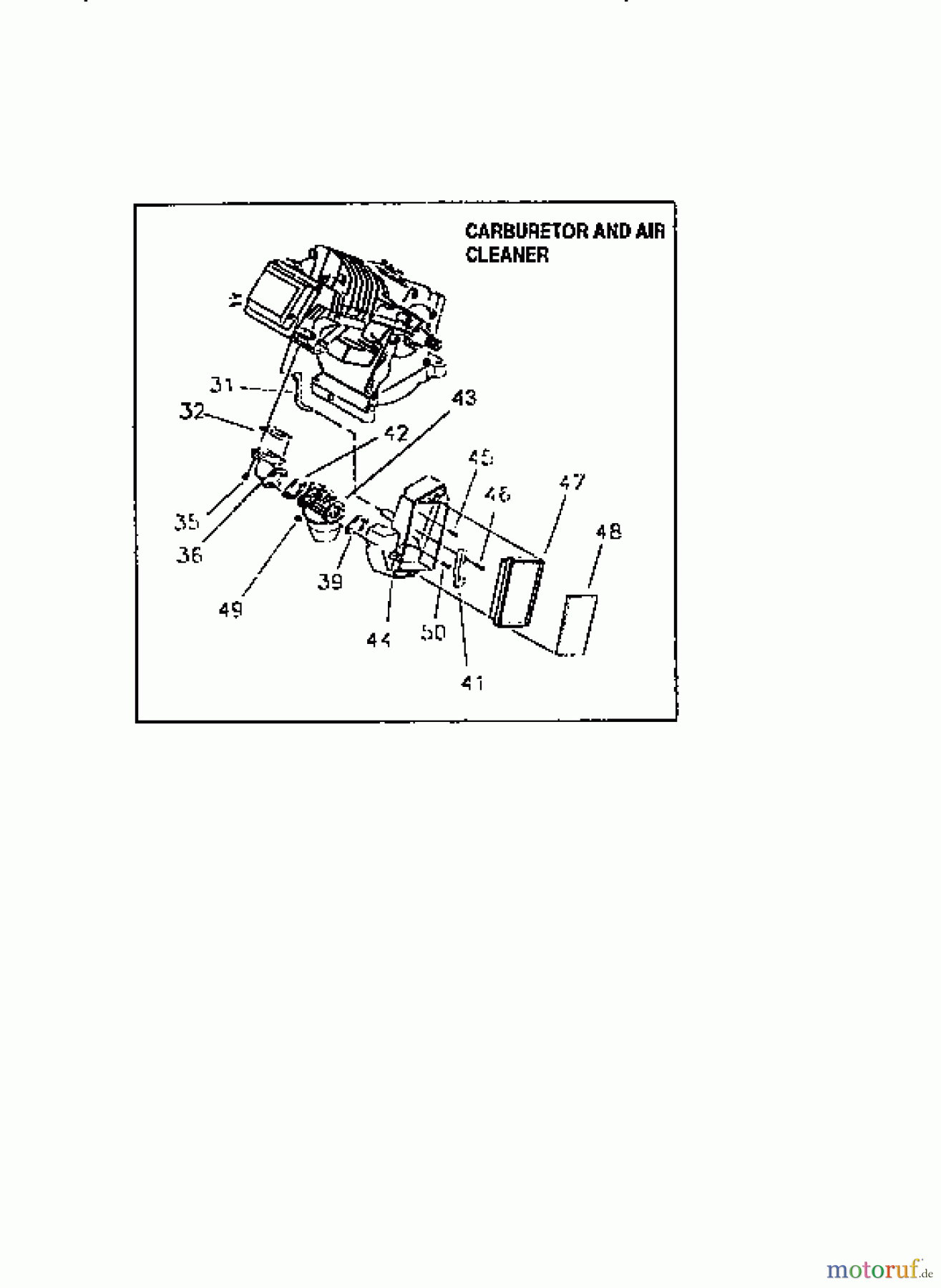 CRAFTSMAN Divers GENERATOR-1997 MODEL 580.326740 Seite 4