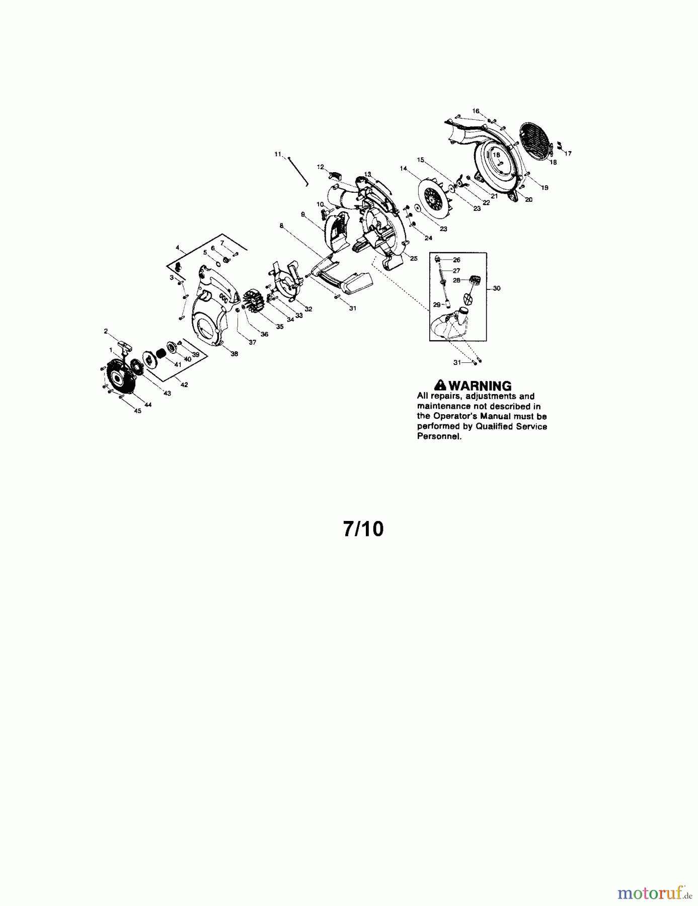 CRAFTSMAN Divers GEBLÄSE 358.794811 Seite 1