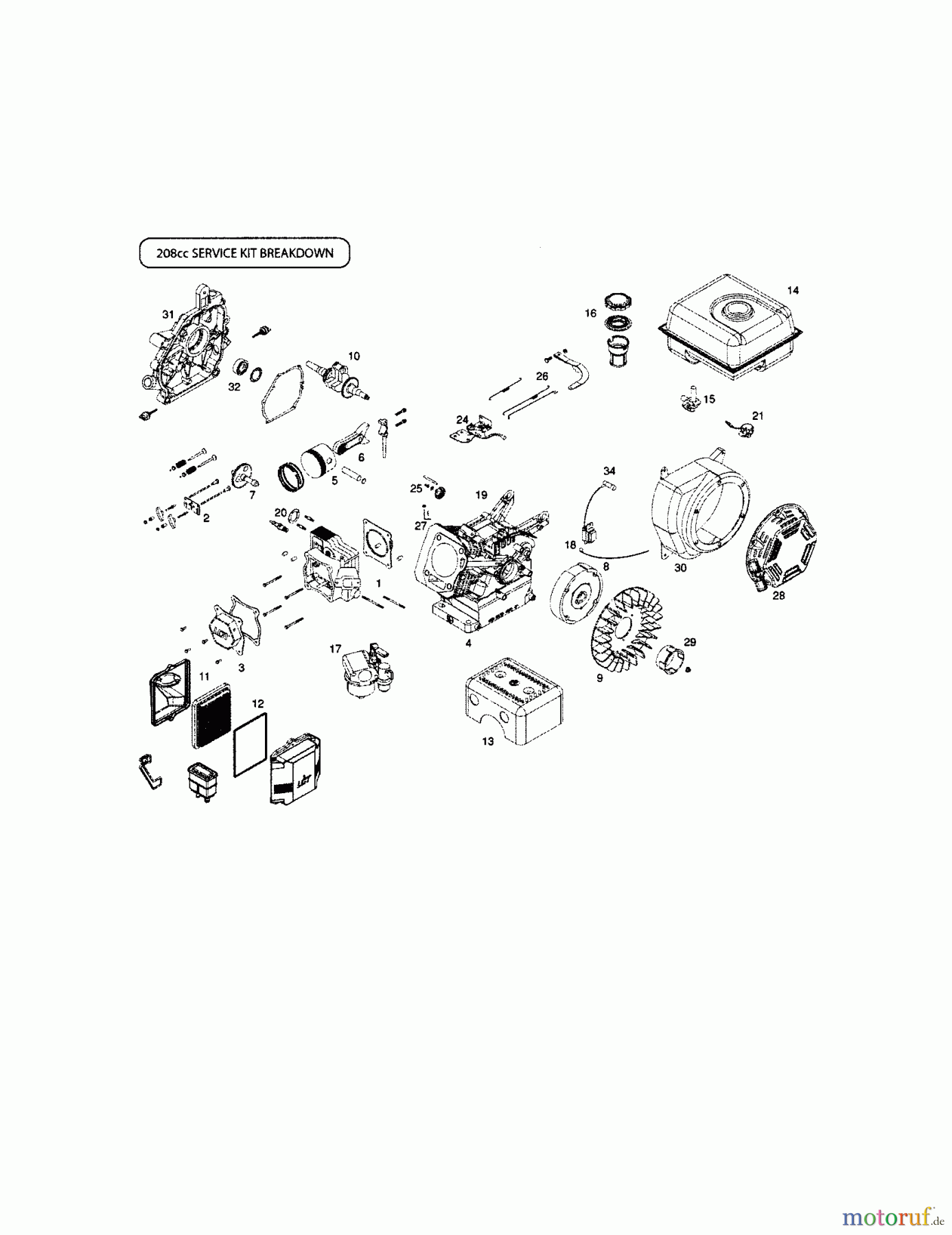  CRAFTSMAN Divers TILLER 917.299014 Seite 7