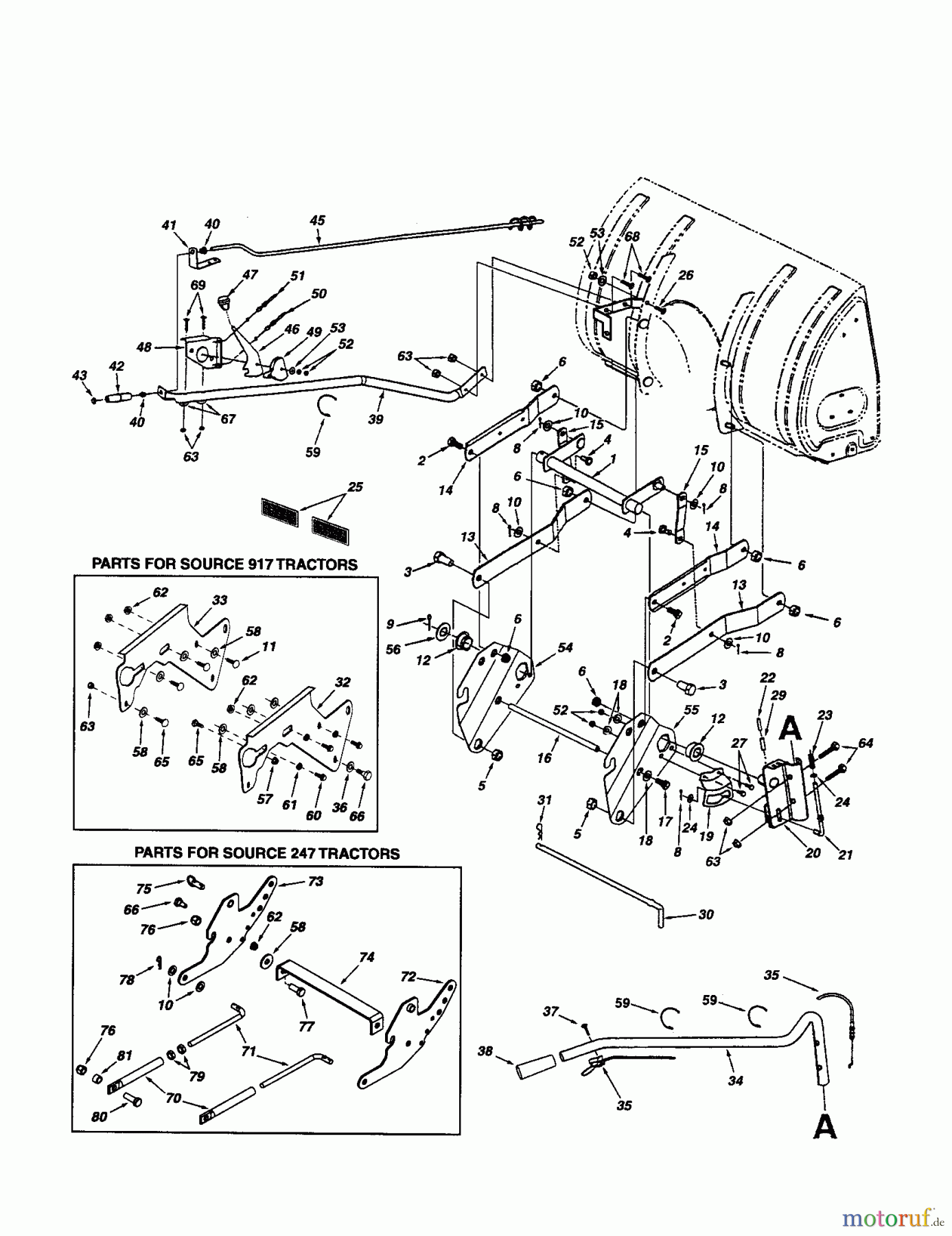 CRAFTSMAN Divers SNOW THROWER ATT 486.24837 Seite 2