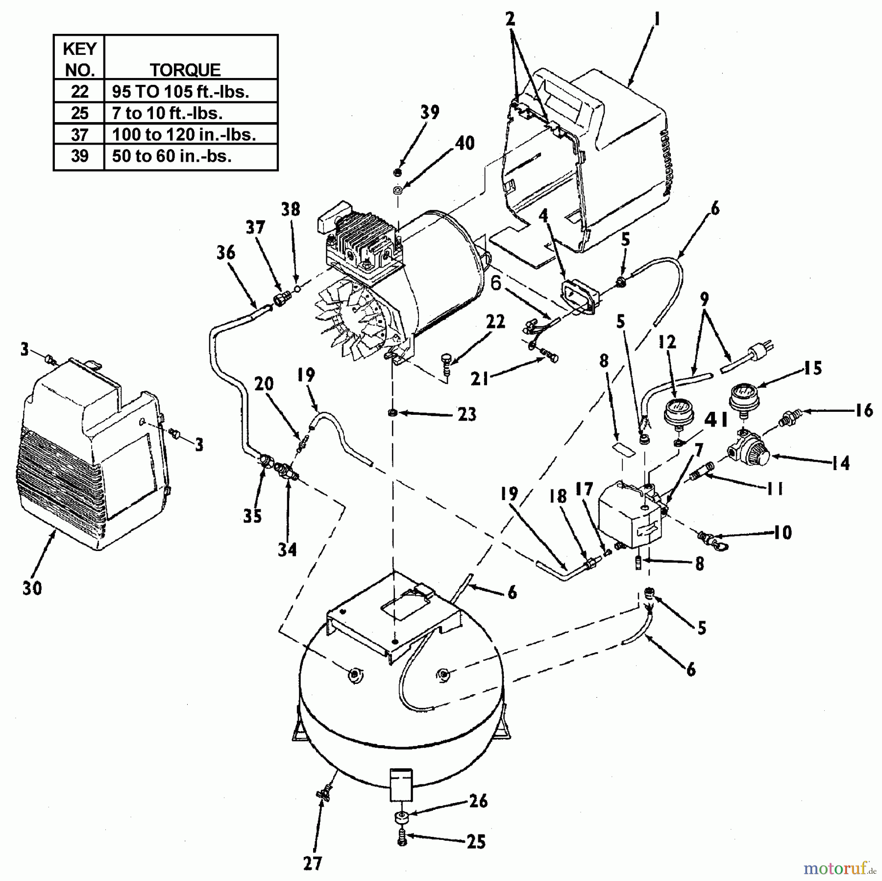 OEM Black und Decker Divers A 1.0HP 4G PC PL 1STG 120 SDS100E4D Seite 1