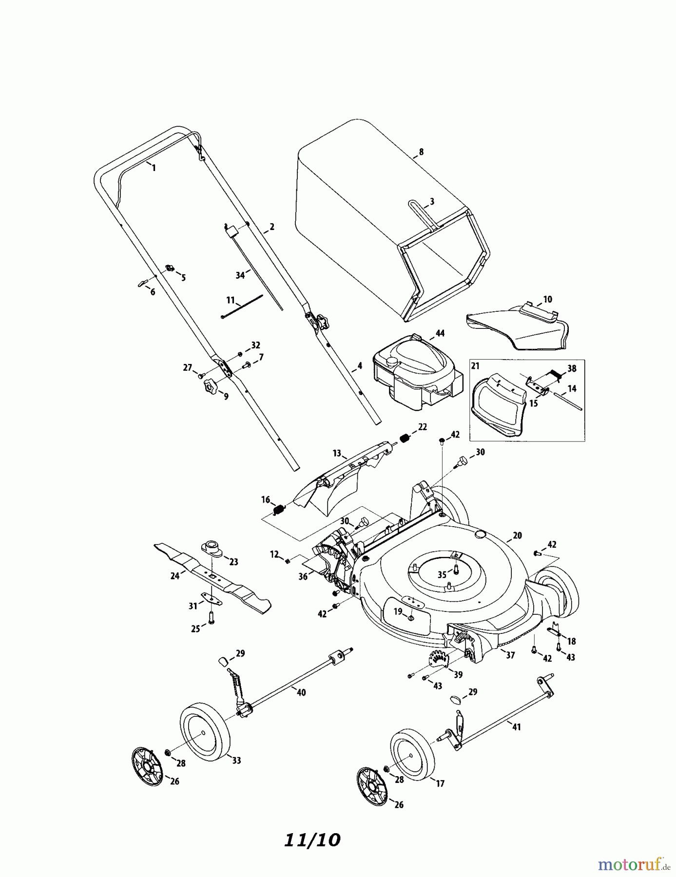 CRAFTSMAN Divers RASENMÄHER 247.37110 Seite 1