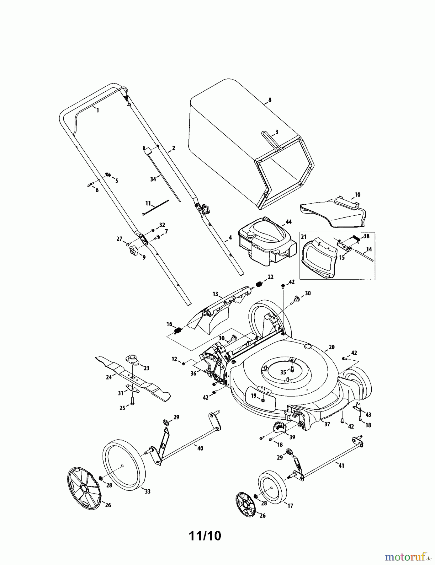 CRAFTSMAN Divers RASENMÄHER 247.38916 Seite 1