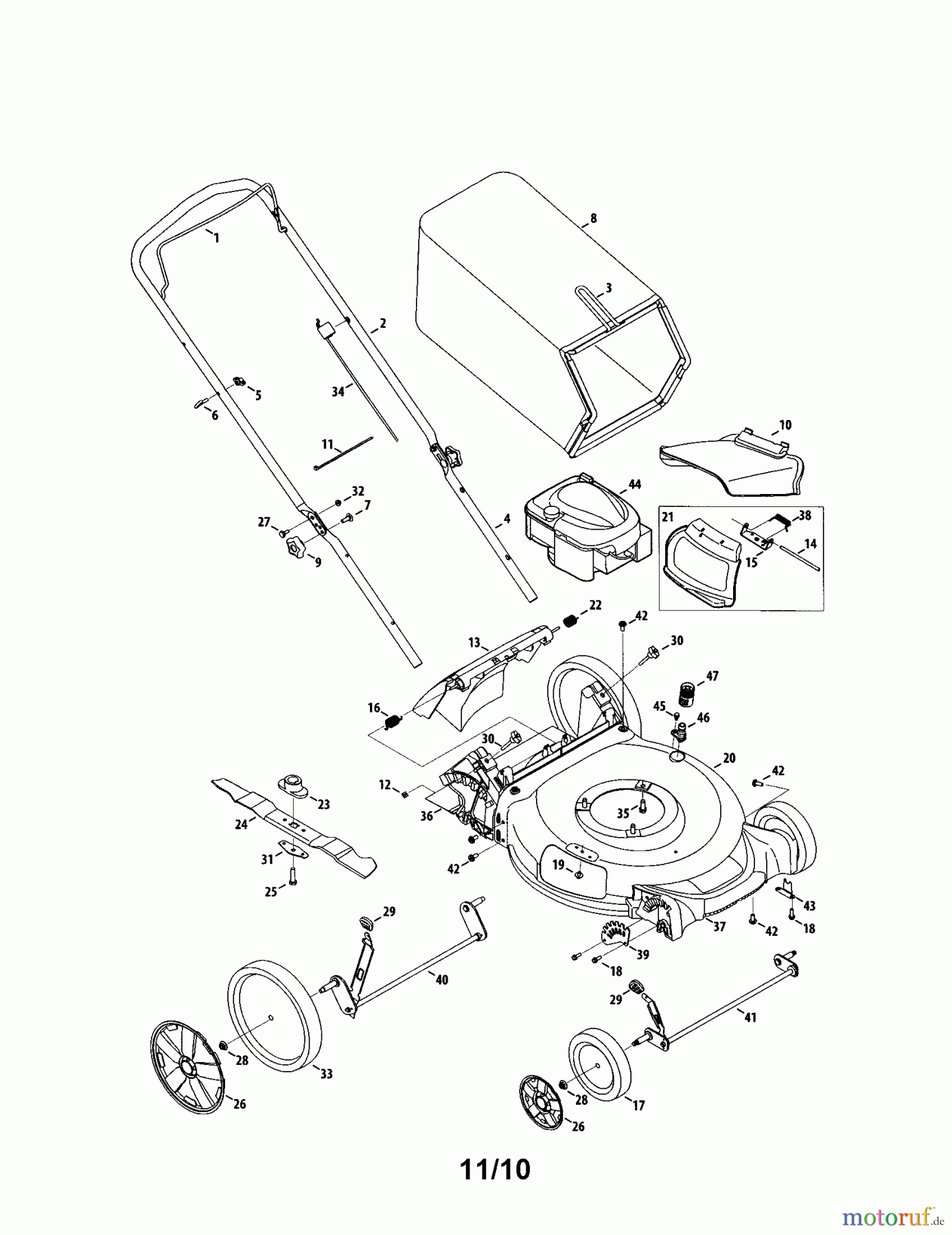 CRAFTSMAN Divers RASENMÄHER 247.38918 Seite 1