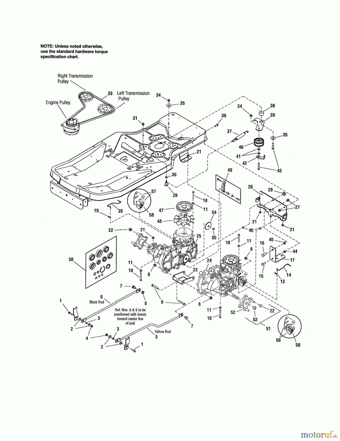 CRAFTSMAN Divers REAR ENGINE RIDER 107.27790 Seite 4
