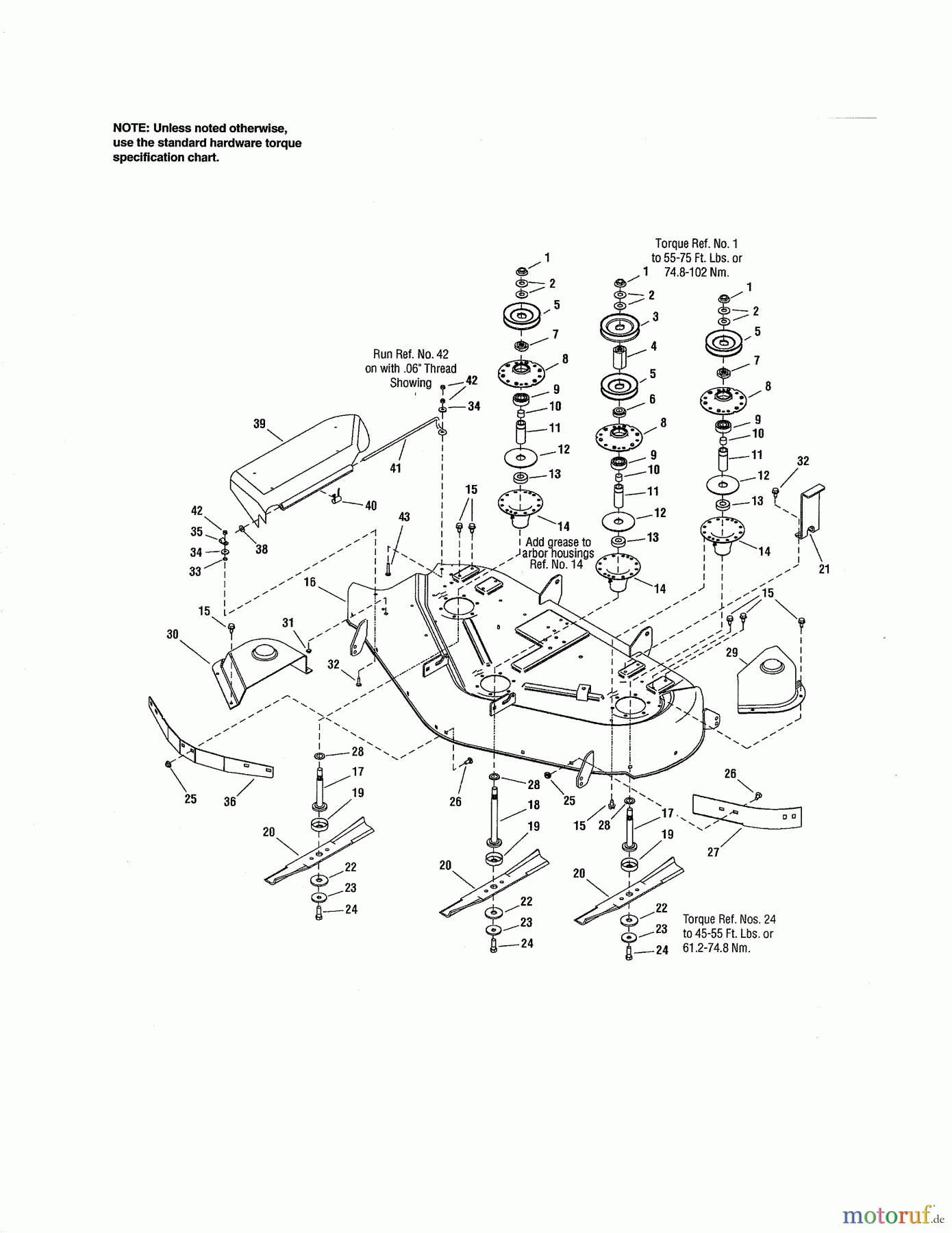 CRAFTSMAN Divers REAR ENGINE RIDER 107.27790 Seite 11