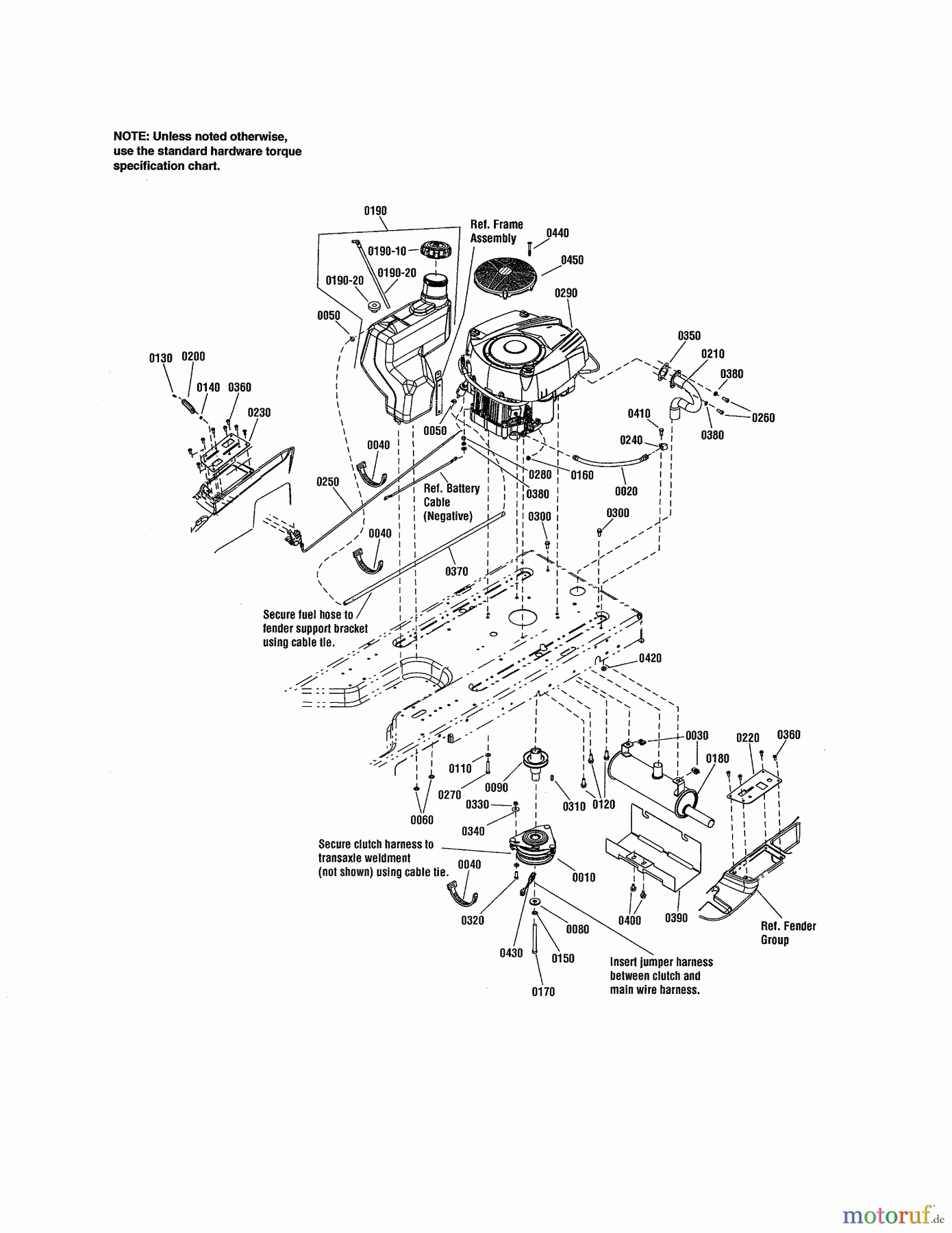 CRAFTSMAN Divers RASENTRAKTOR 107.280060 Seite 3