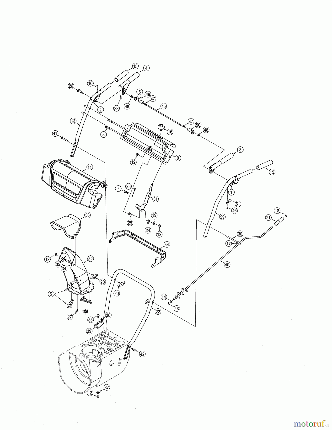 CRAFTSMAN Divers 24 SNOW THROWER 247.889571 Seite 2