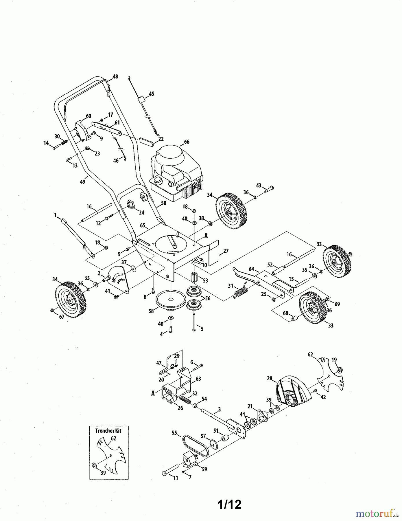 CRAFTSMAN Divers EDGER/TRENCHER 247.772460 Seite 1
