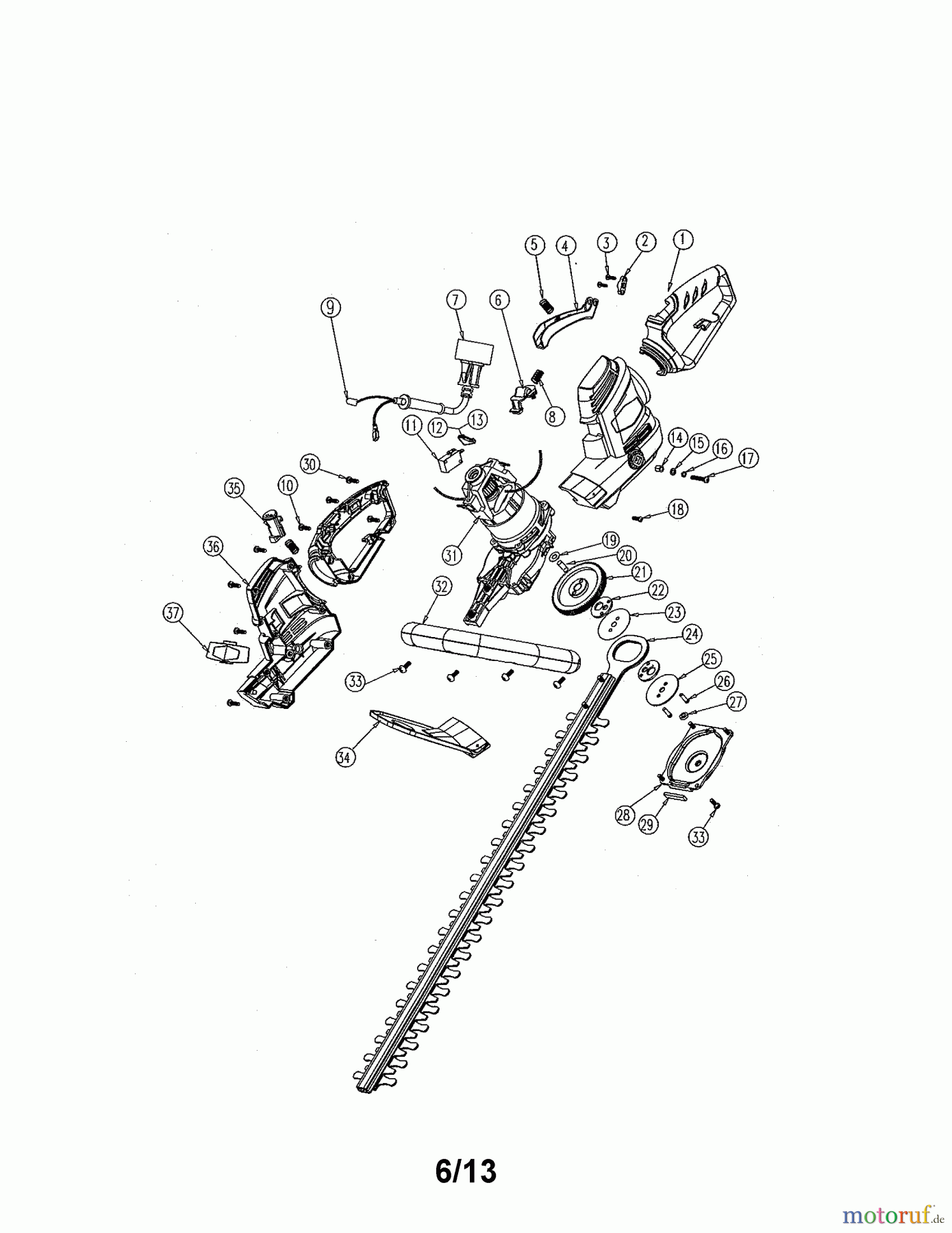 CRAFTSMAN Divers TRIMMER 138.79771 Seite 1
