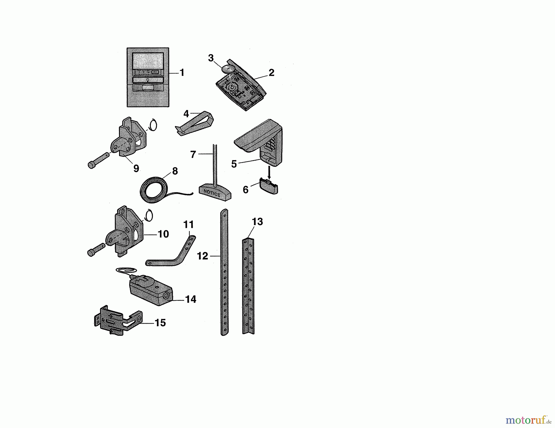 CRAFTSMAN Divers DE-GARAGE DOOR OPENER 139.30437 Seite 2