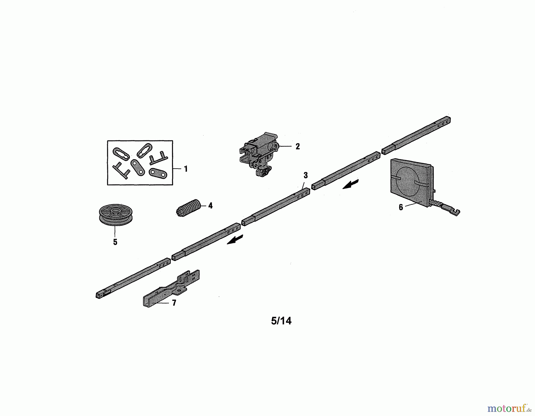 CRAFTSMAN Divers DE-GARAGE DOOR OPENER 139.3043 Seite 1