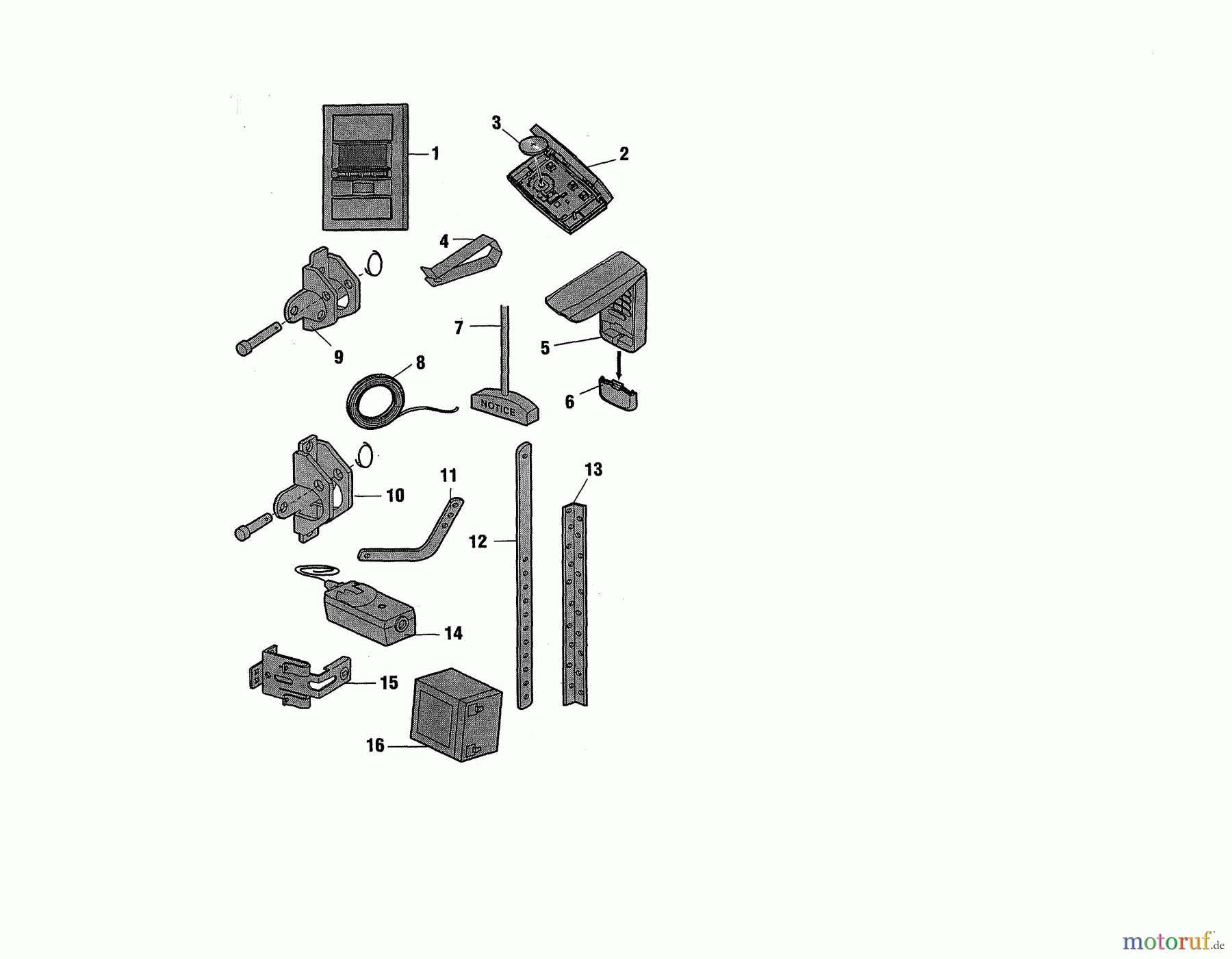 CRAFTSMAN Divers DE-GARAGE DOOR OPENER 139.3043 Seite 2