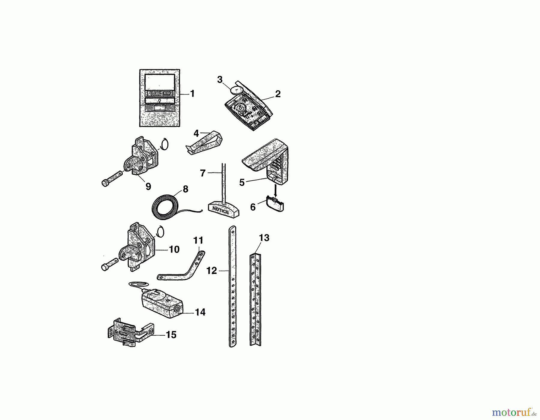CRAFTSMAN Divers DE-GARAGE DOOR OPENER 139.54990 Seite 2