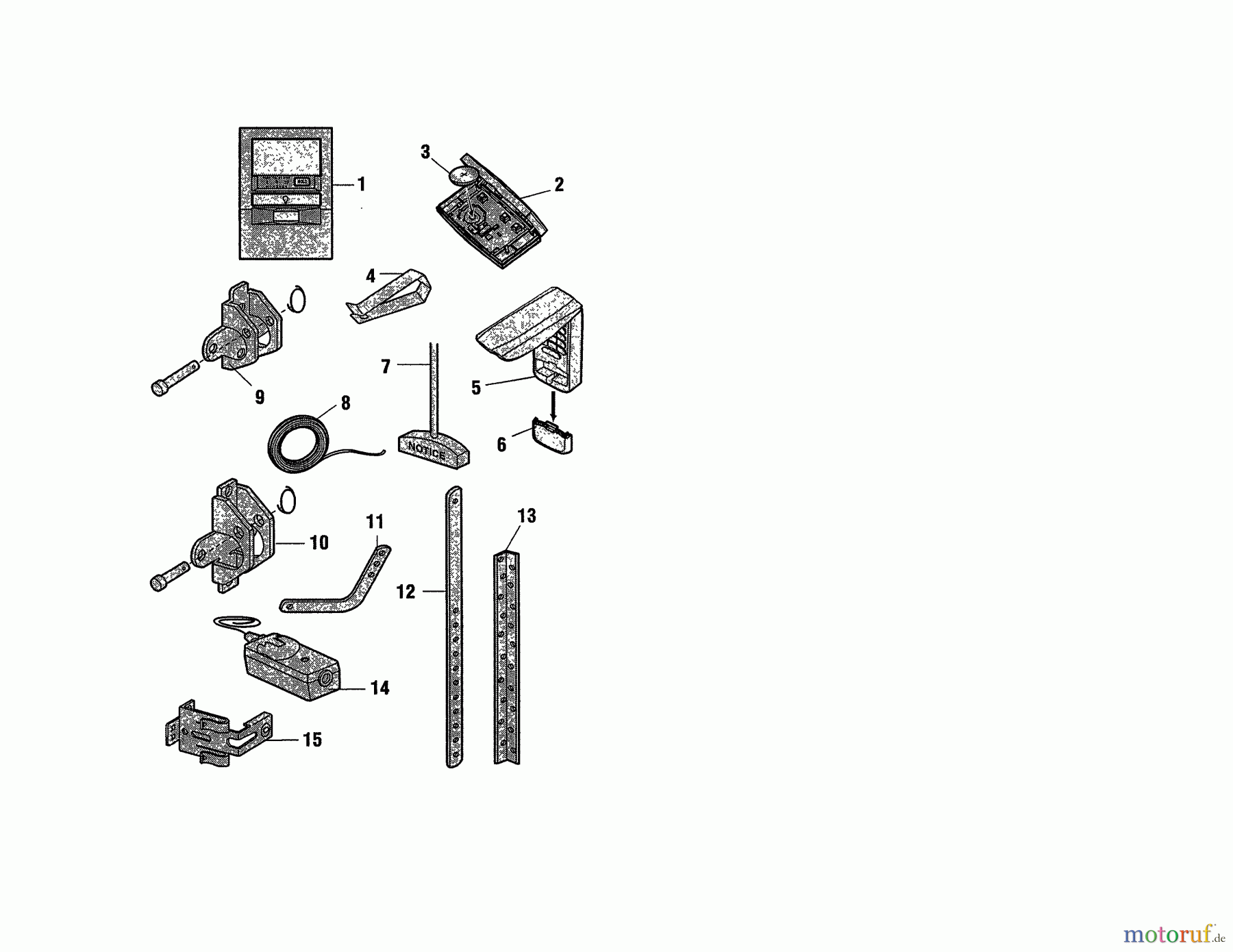 CRAFTSMAN Divers DE-GARAGE DOOR OPENER 139.54915 Seite 2