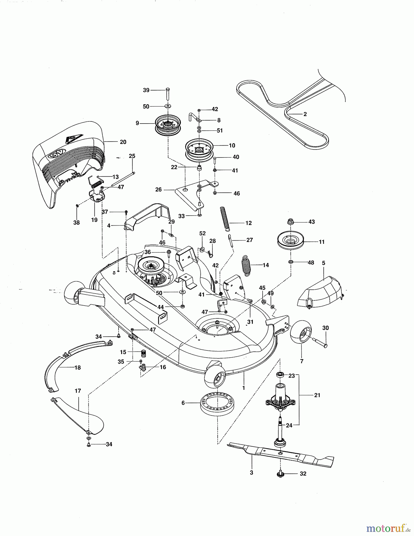 CRAFTSMAN Divers ZERO-TURN MOWER 917.204130 Seite 8