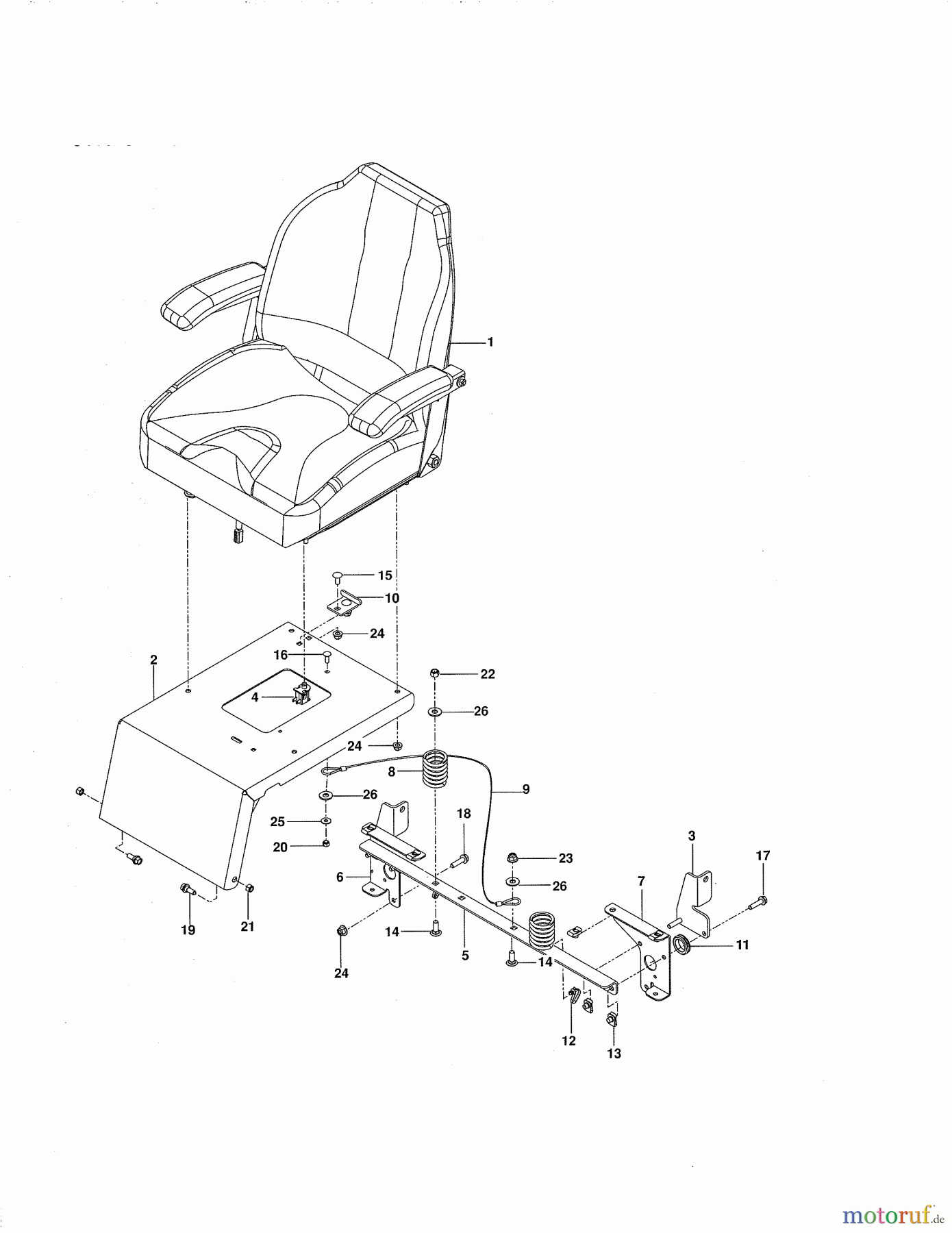 CRAFTSMAN Divers ZERO-TURN MOWER 917.204170 Seite 10